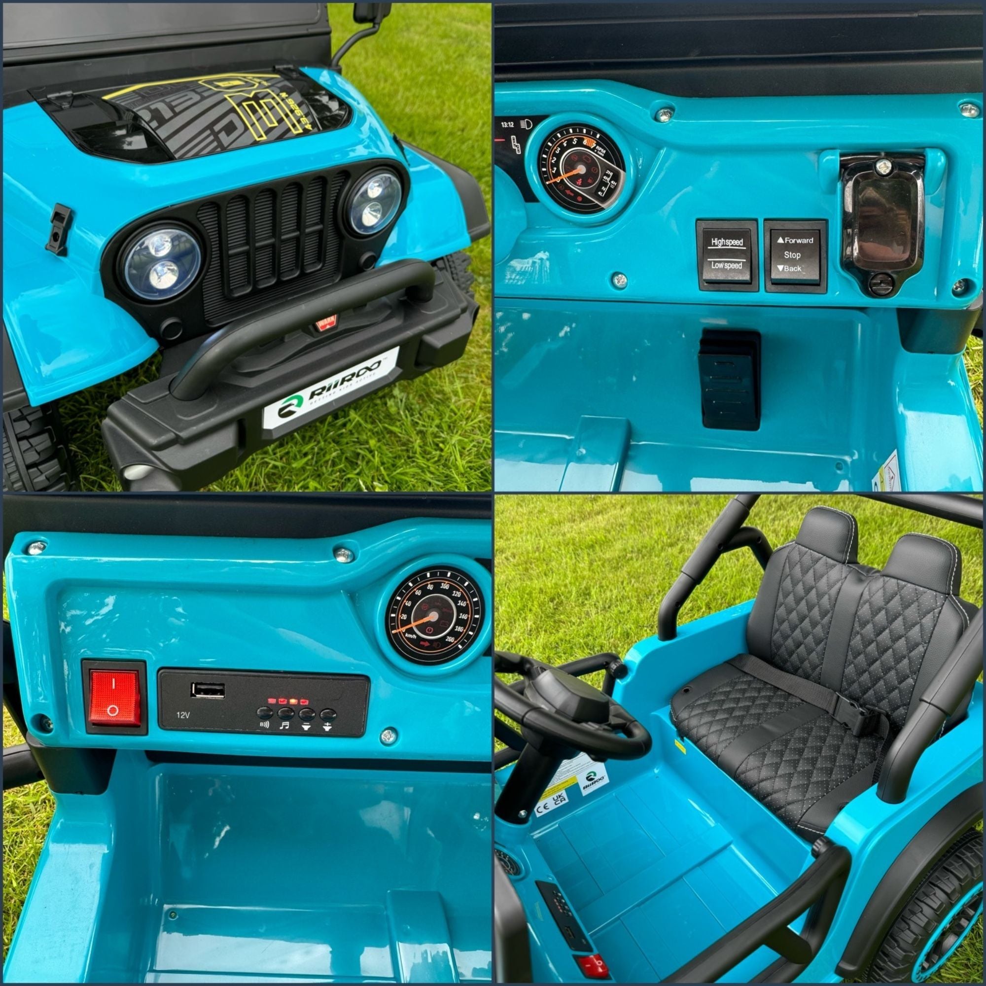 SafariCruiser 12v Electric Kids' Jeep Ride-On