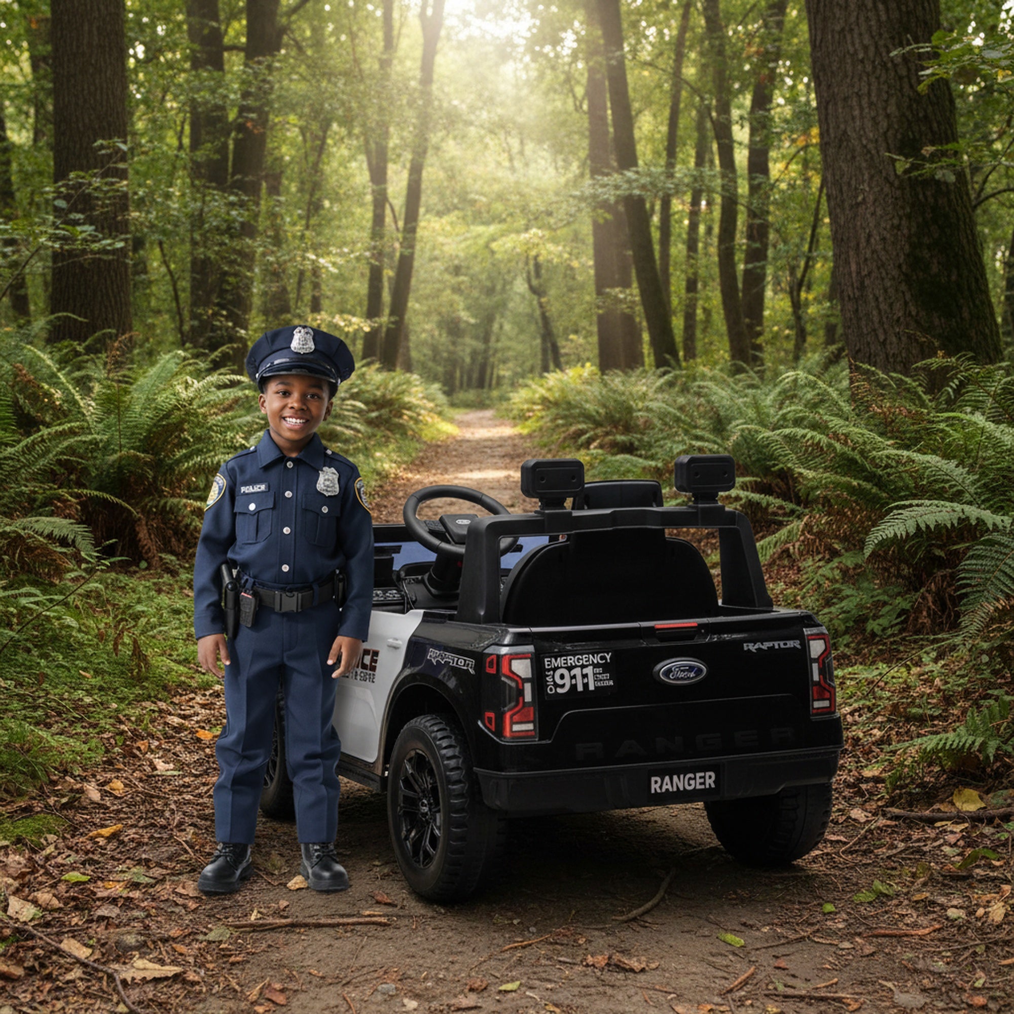 Licensed Ford Ranger Raptor Police
