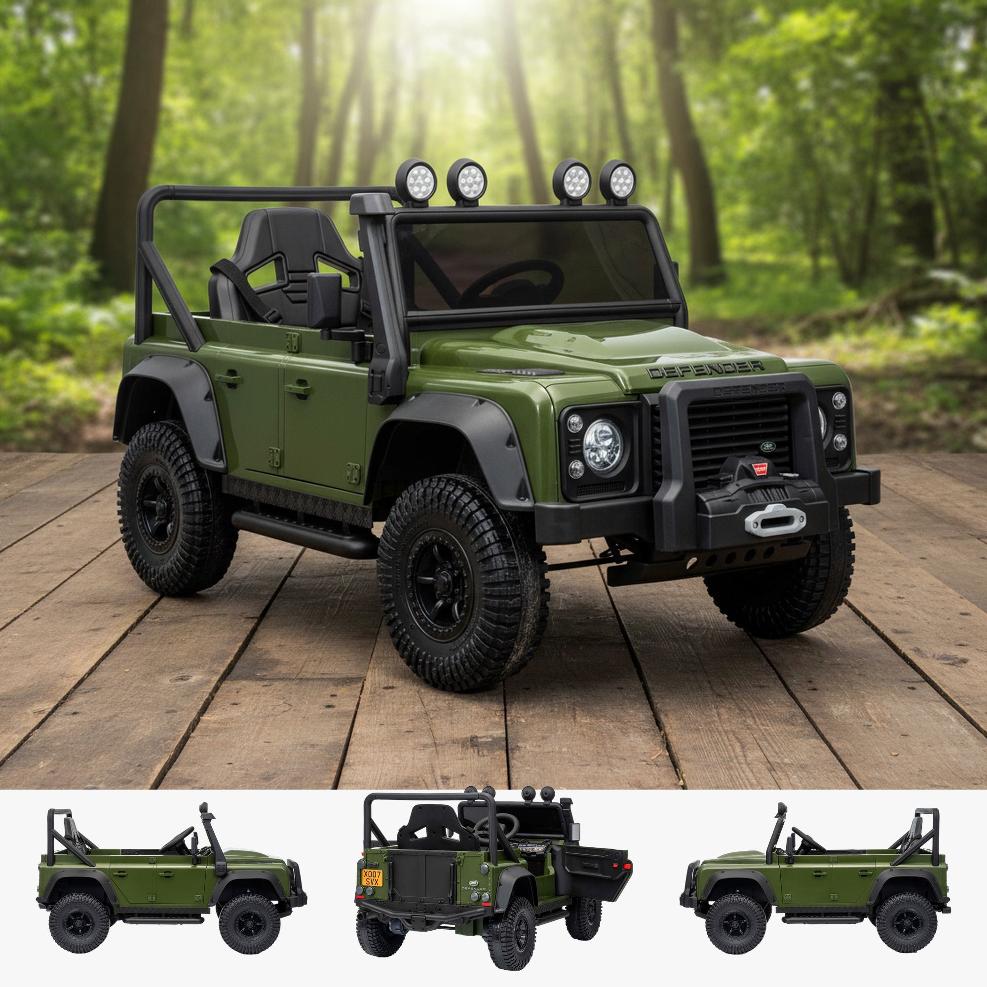 Licensed Land Rover Defender 110 SVX - DISPLAY MODEL