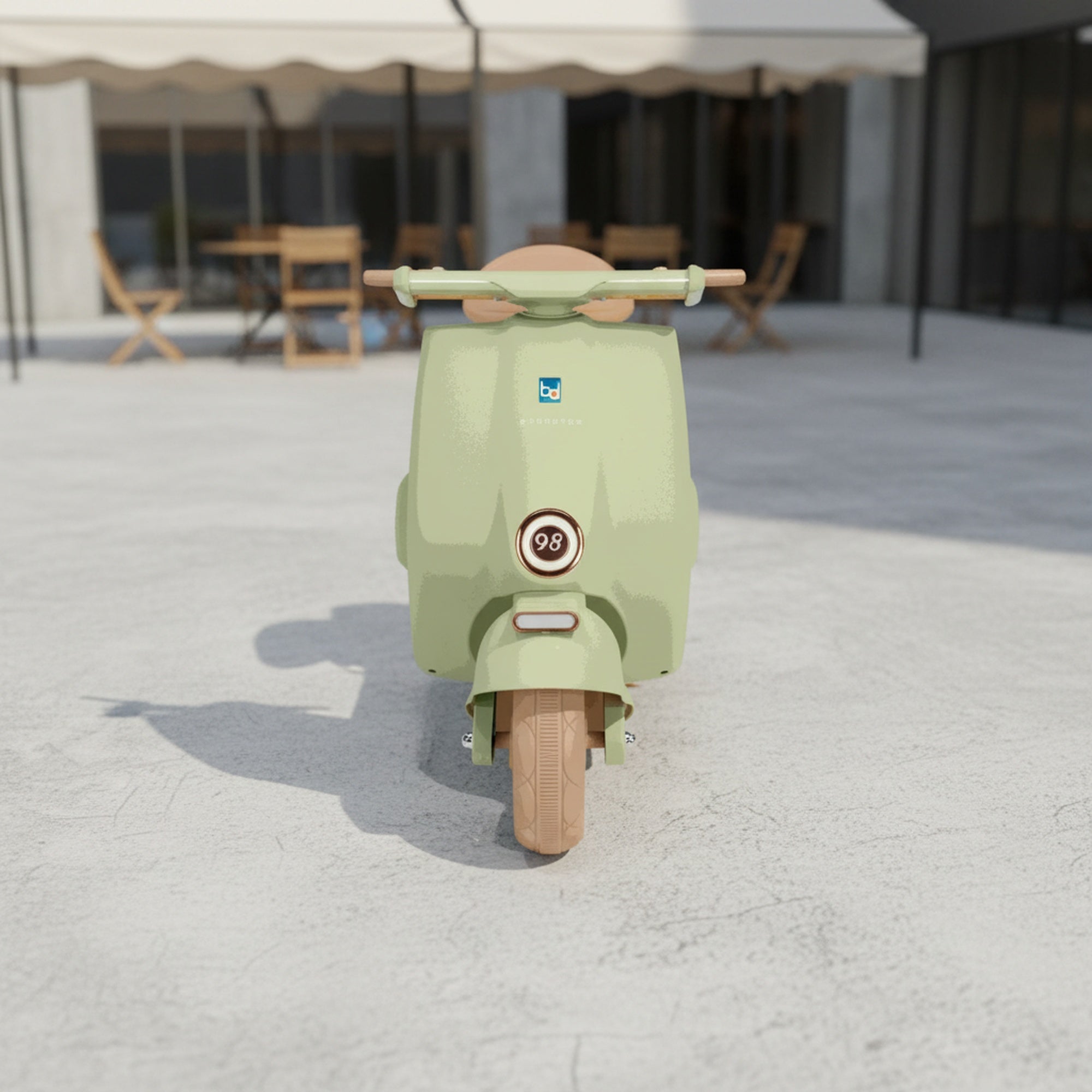 Retro Mod Cruiser 12v Kids RIde On Scooter