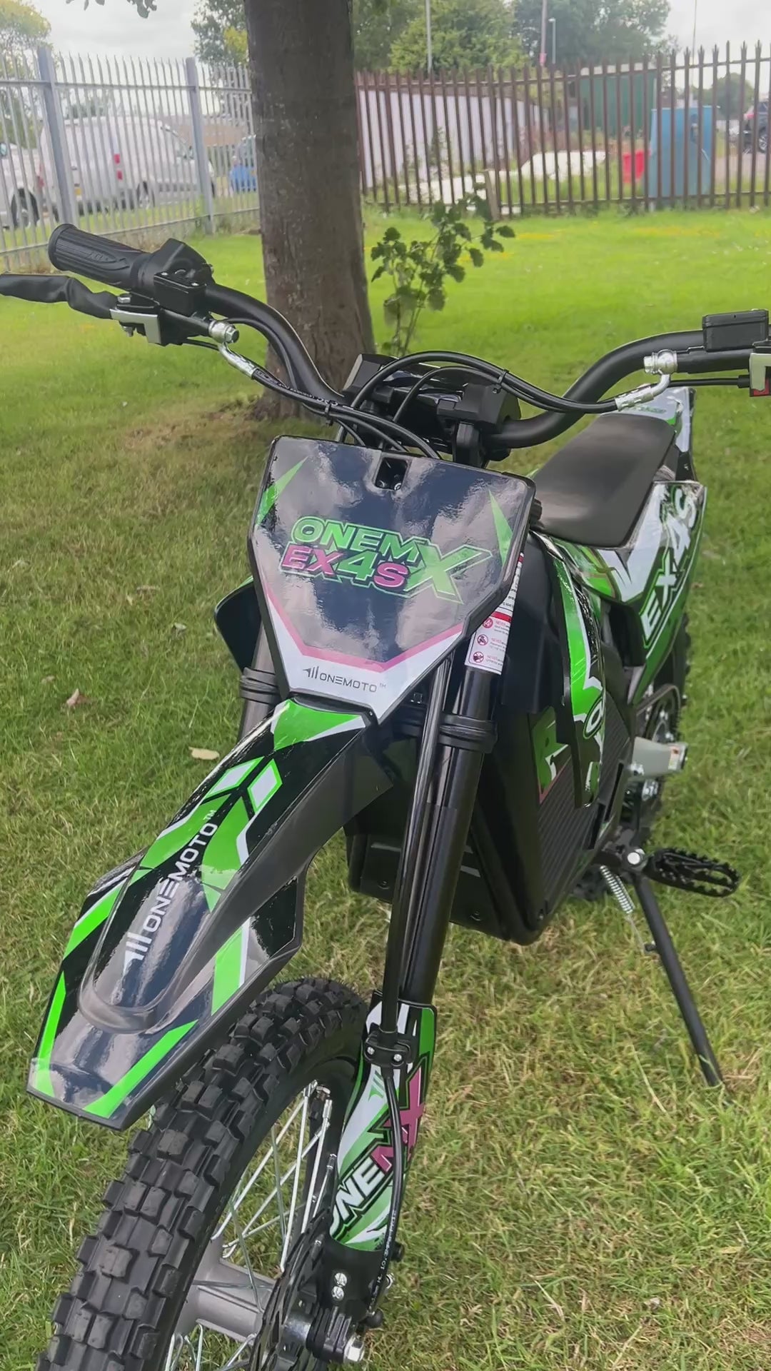 2000 W Dirtbike, 60 V, Lithiumelektrisch