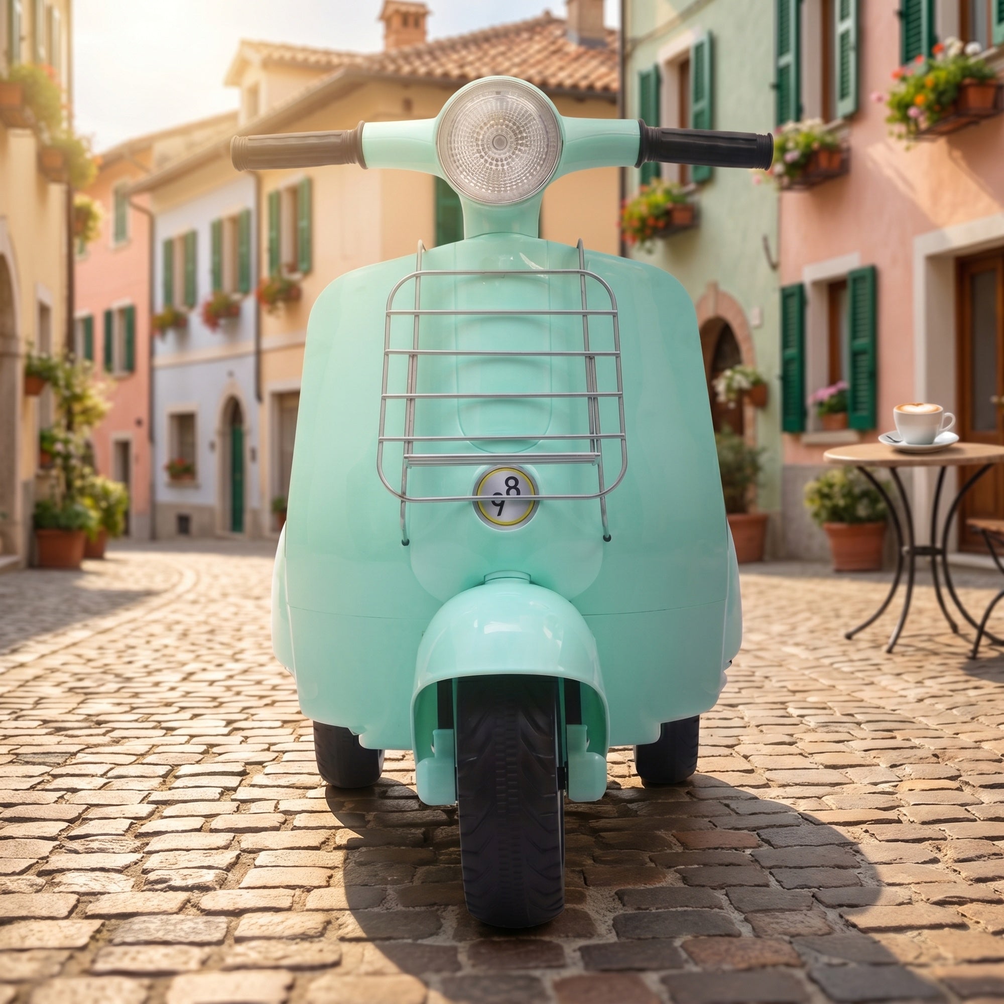 RiiRoo BellaScoot Electric Kids Ride-On Scooter 12V
