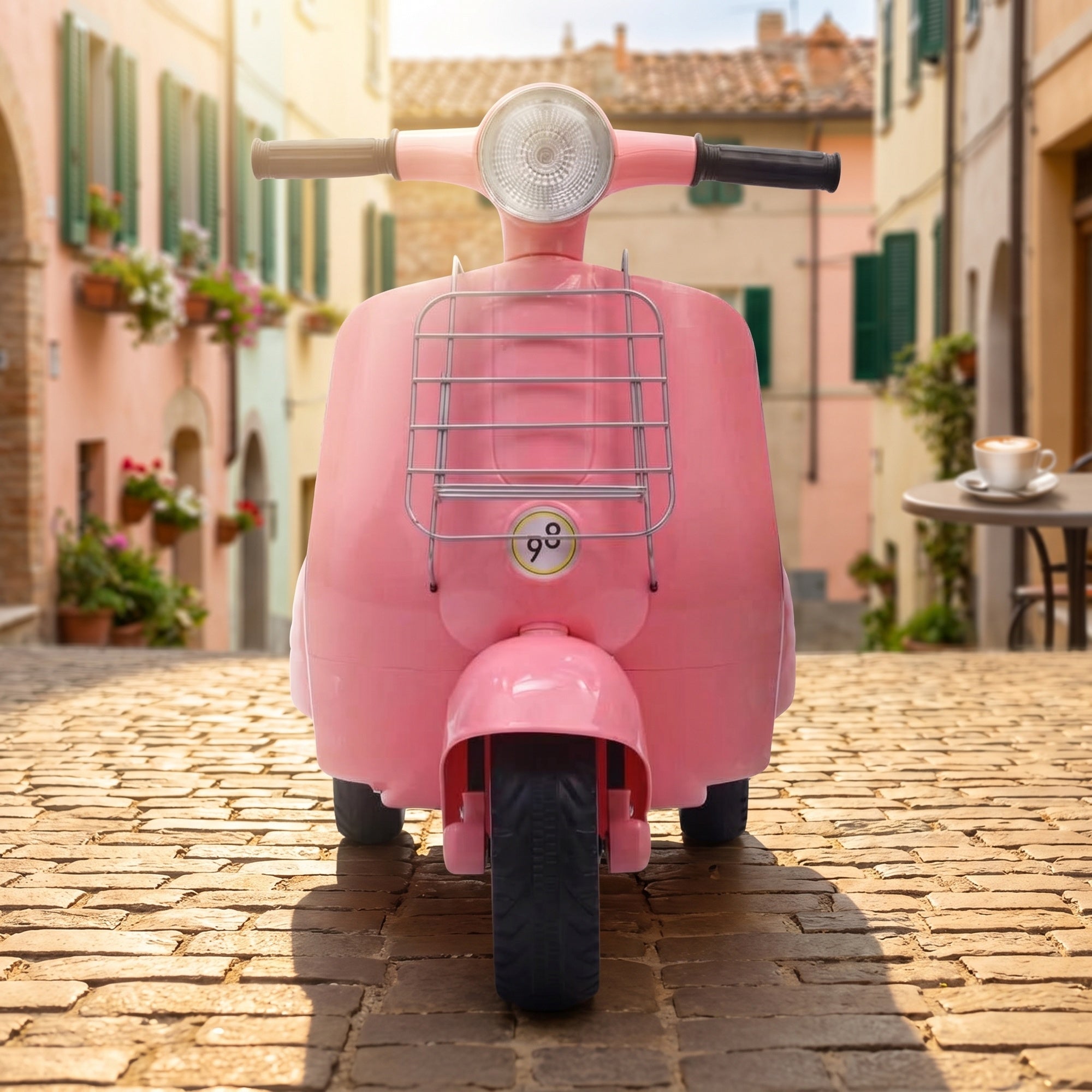RiiRoo BellaScoot Electric Kids Ride-On Scooter 12V