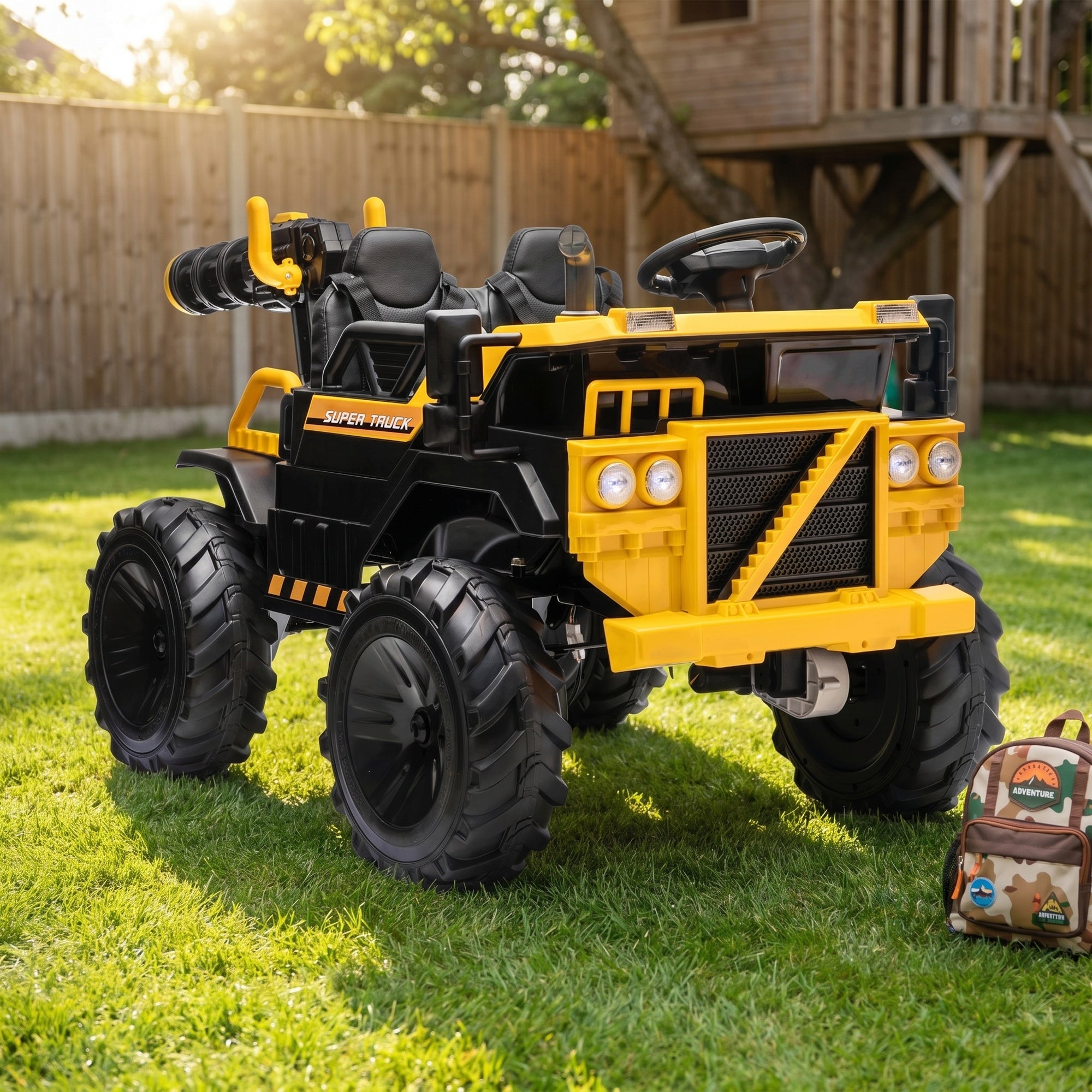 RiiRoo ClawForge XT 24V Electric Kids Ride-On Construction Truck