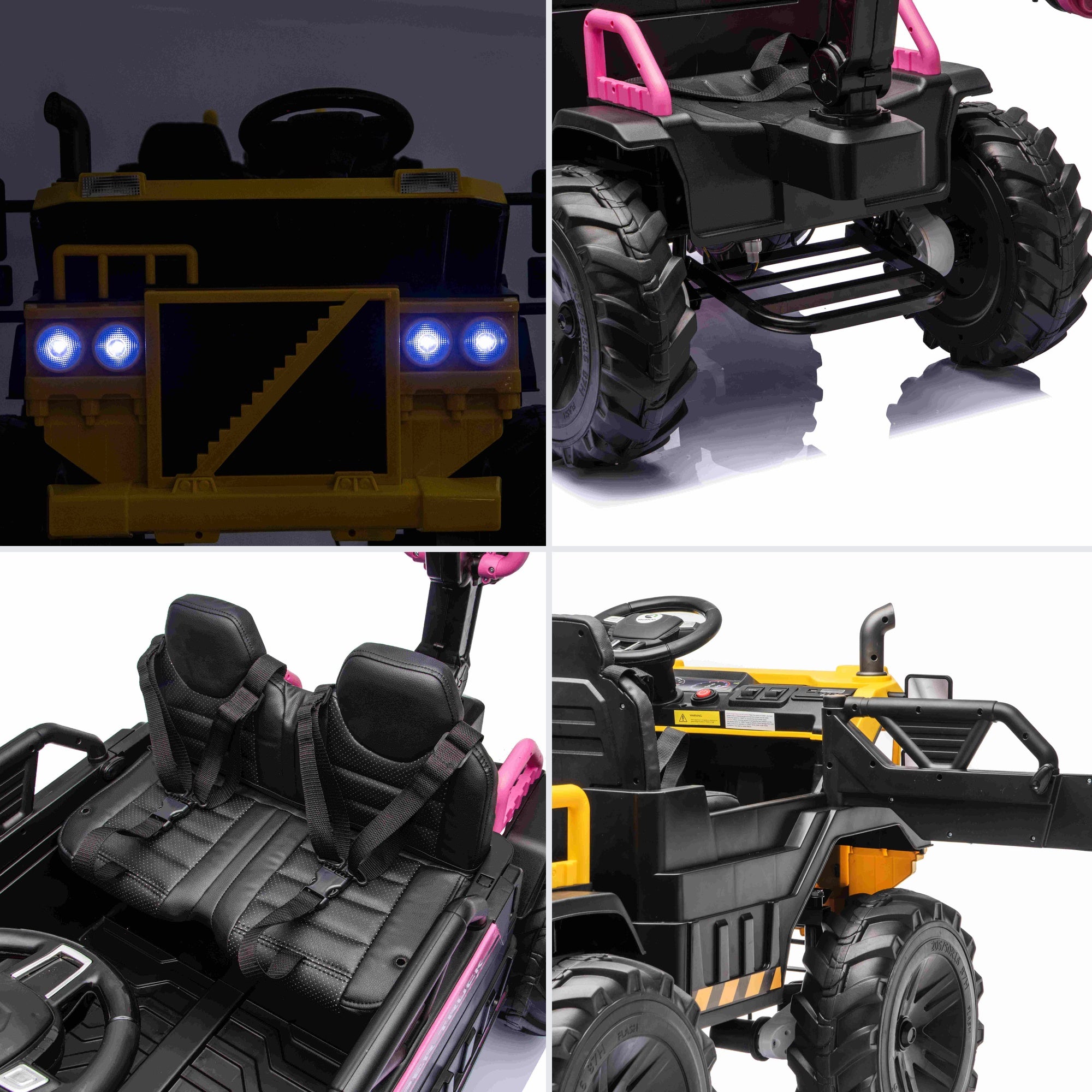 RiiRoo ClawForge XT 24V Electric Kids Ride-On Construction Truck