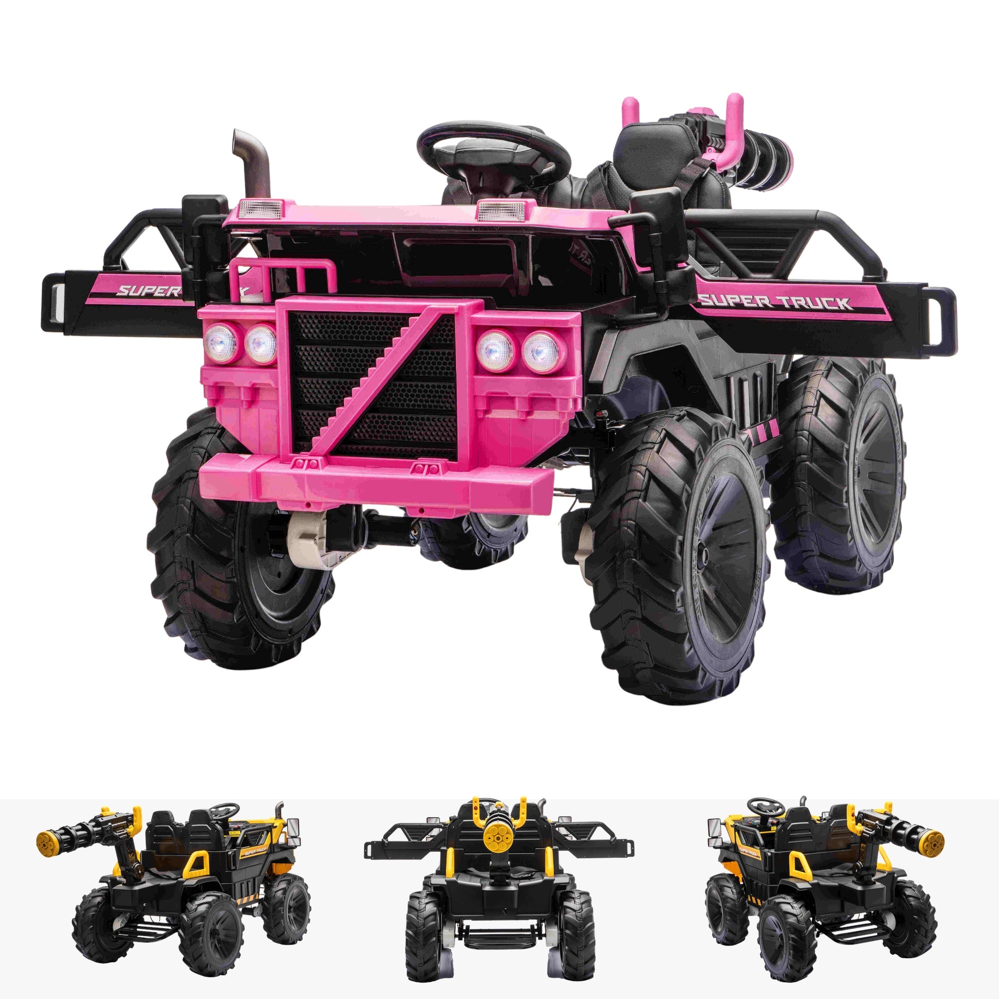 RiiRoo ClawForge XT 24V Electric Kids Ride-On Construction Truck