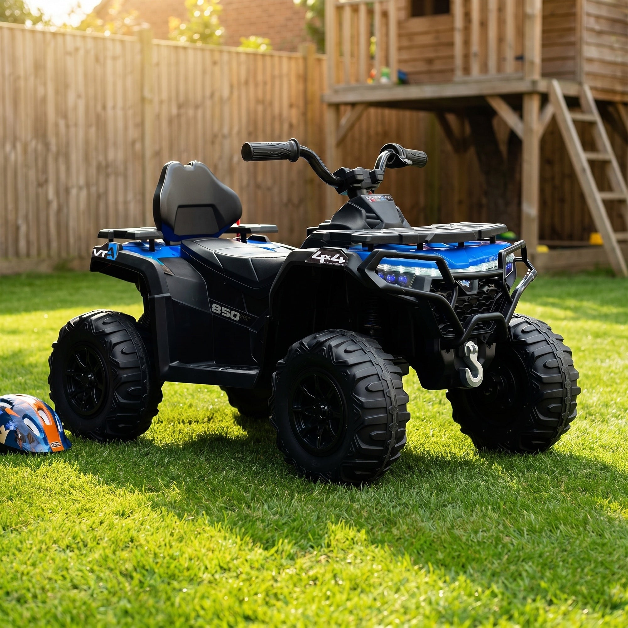 RiiRoo ShadowForce Electric Kids Ride-On Quad 12V
