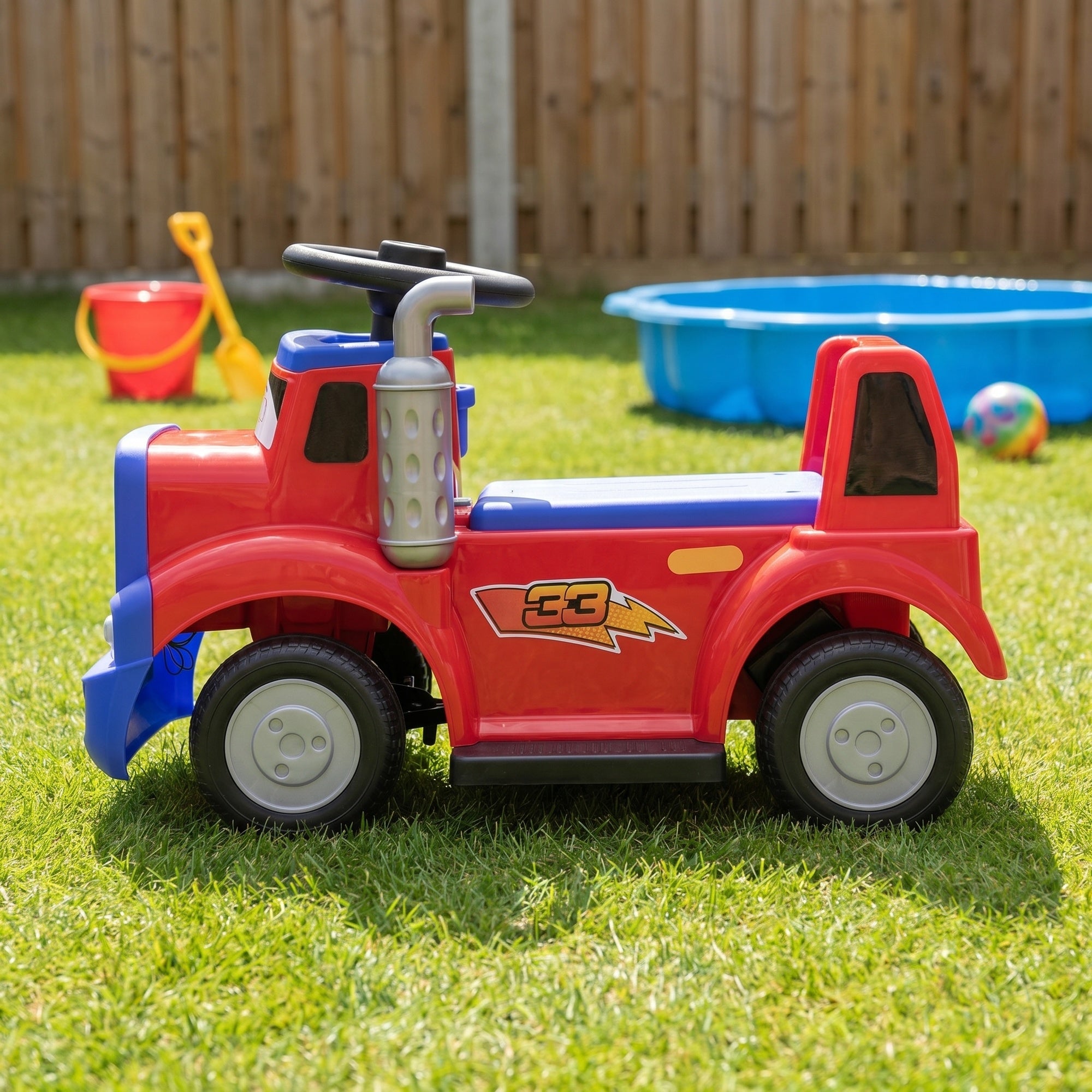 RiiRoo SmileyTruck Kids Ride-On Truck 12V