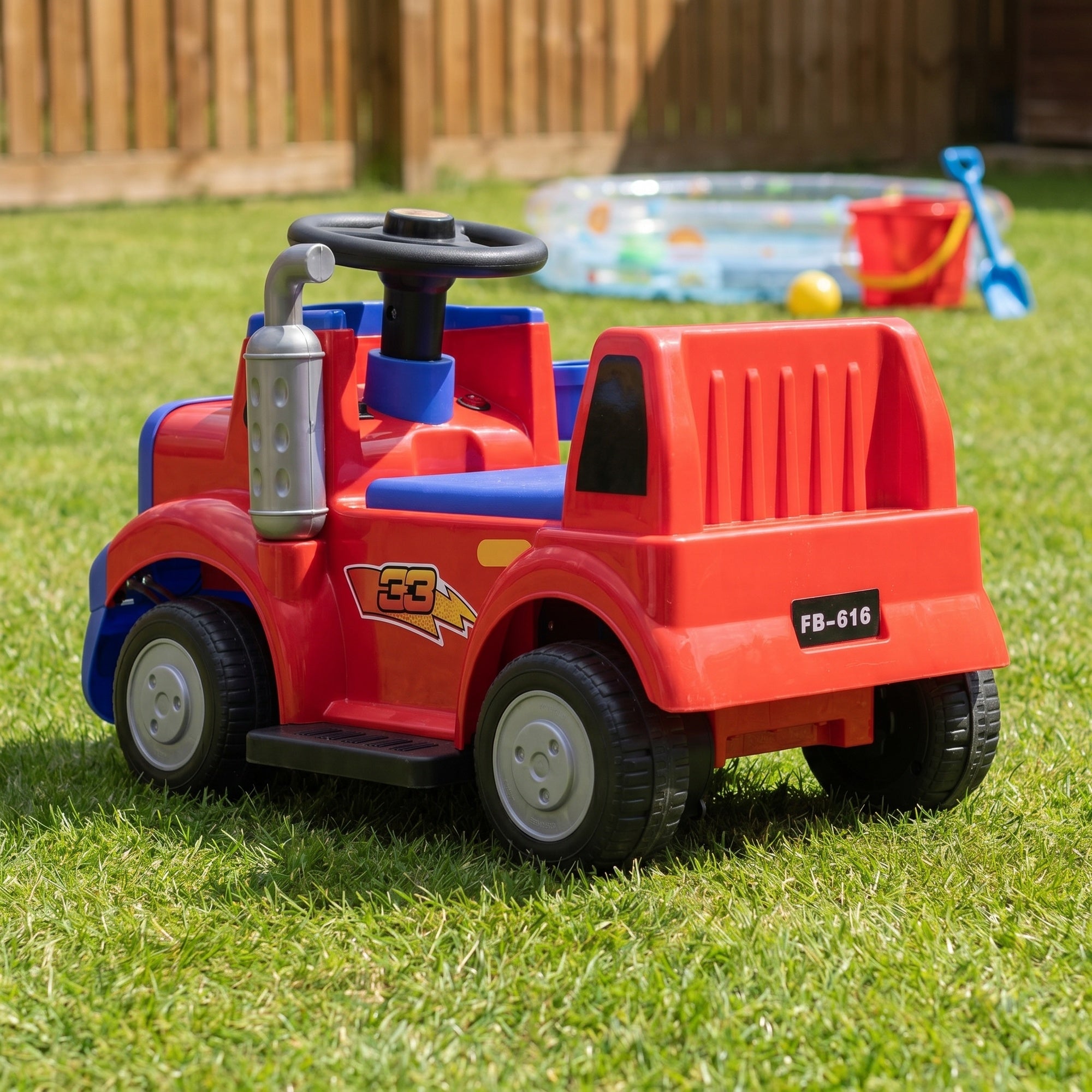 RiiRoo SmileyTruck Kids Ride-On Truck 12V