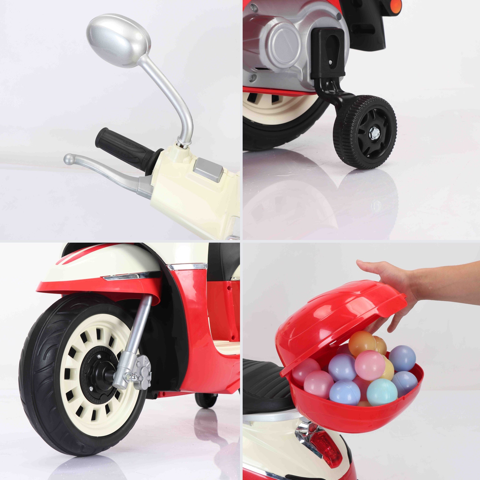 VoltRider 12V Kids Electric Ride-On Scooter