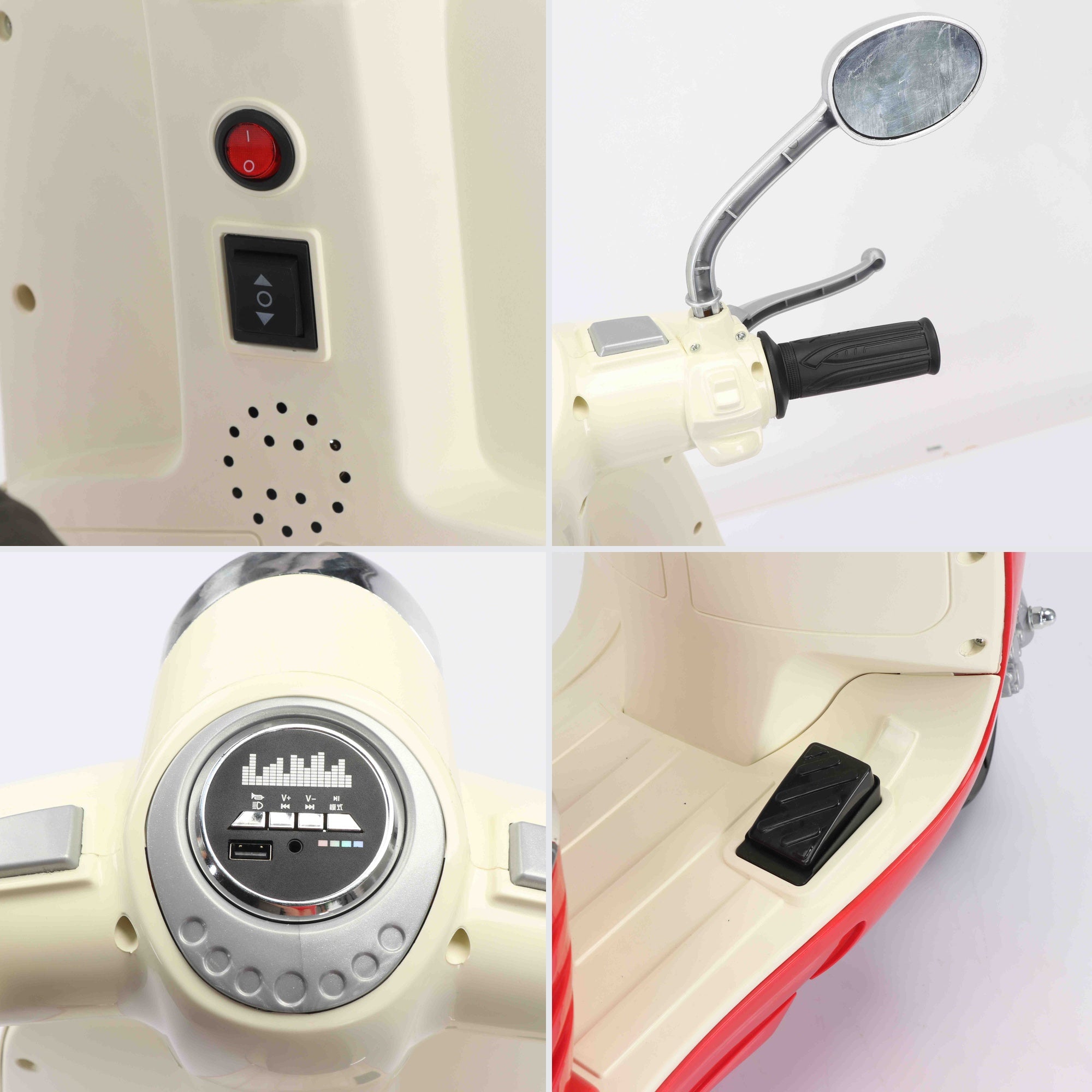 VoltRider 12V Kids Electric Ride-On Scooter