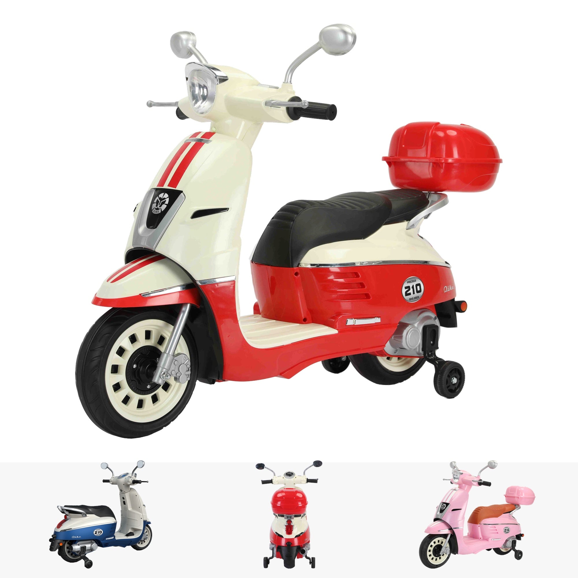 VoltRider 12V Kids Electric Ride-On Scooter