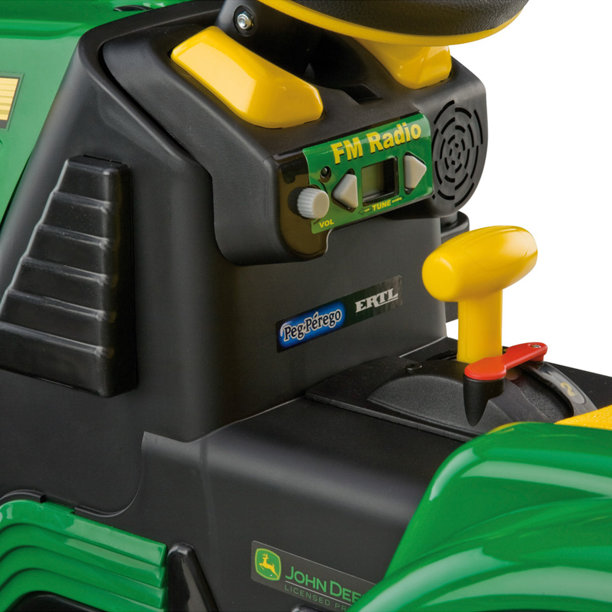 Peg Perego John Deere Ground Loader - Green & Yellow
