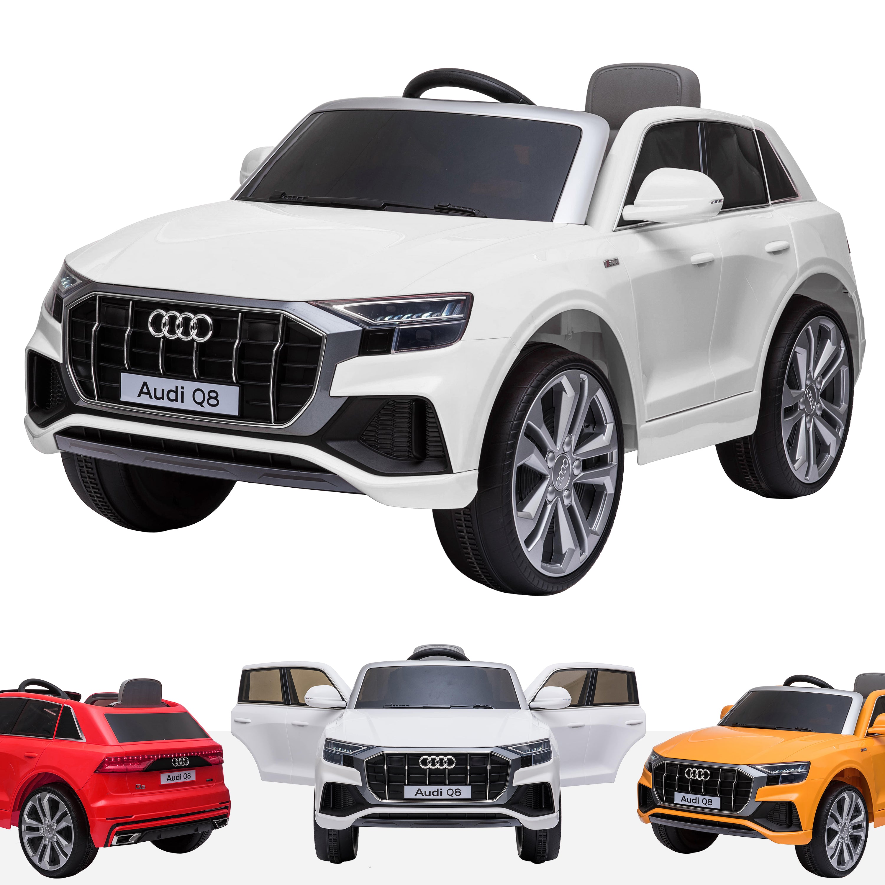 Audi Q8 S-Line – Lizenziert 12 V