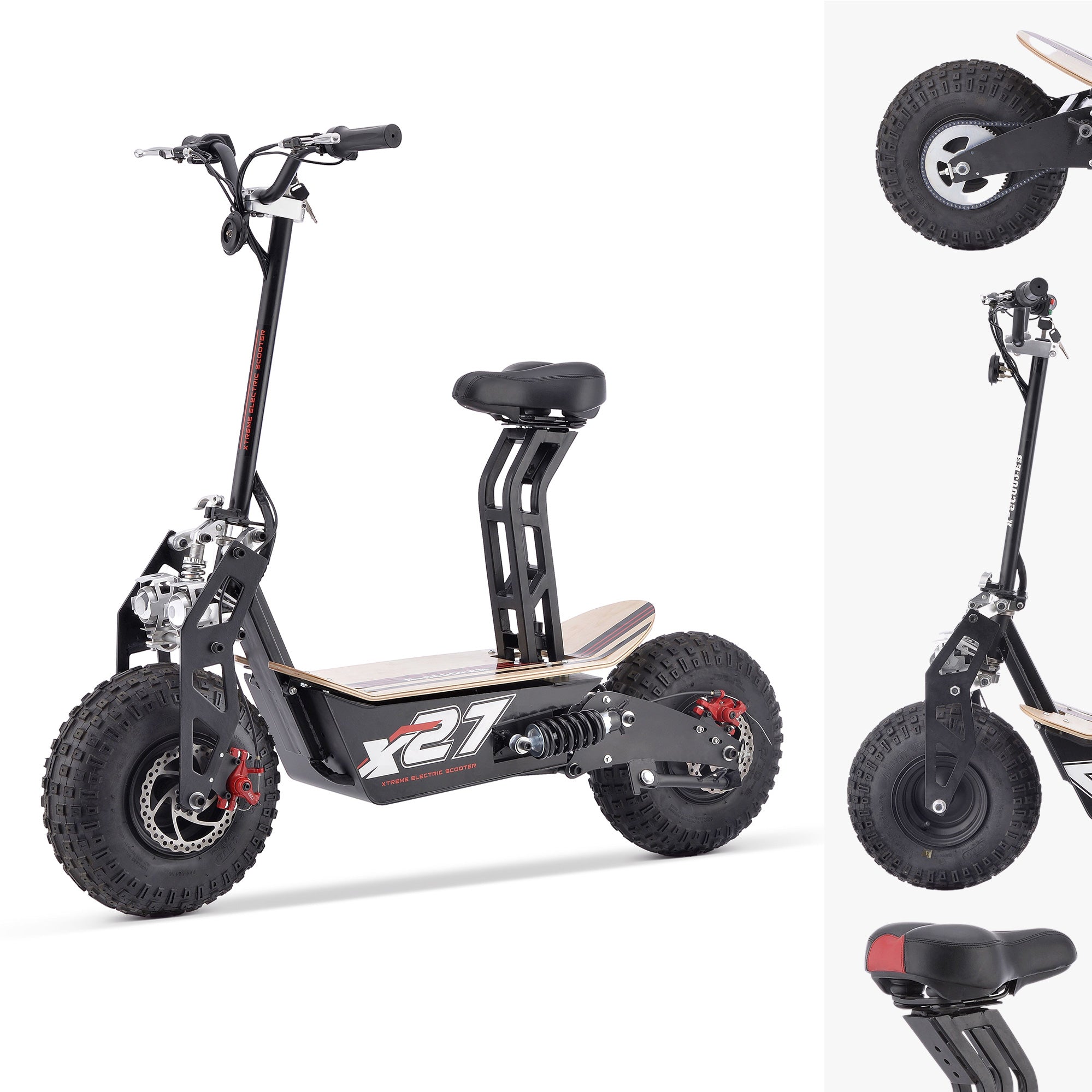 48V OneScooter OneMoto 1600W Foldable EX5S Electric Scooter For Teens RiiRoo