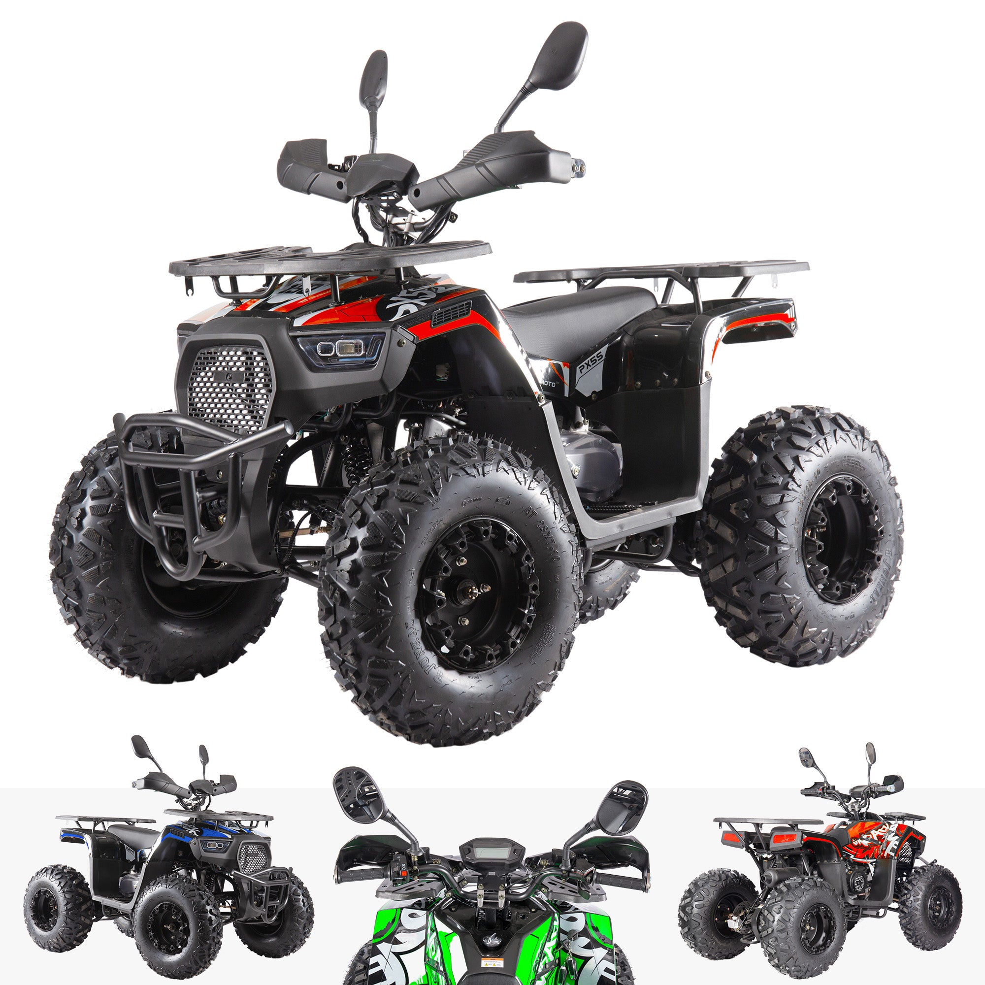OneATV PX5S Quad ATV Fahrrad 150CC 4-Takt Benzinmotor