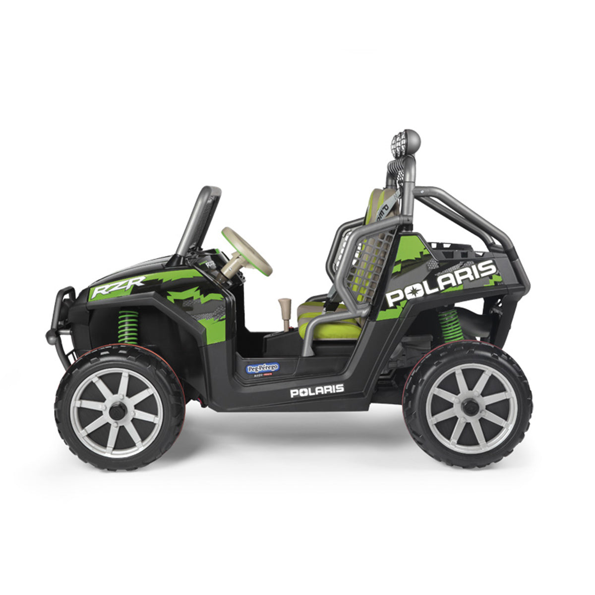 Peg Perego Polaris Ranger RZR - Green Shadow - Black & Green