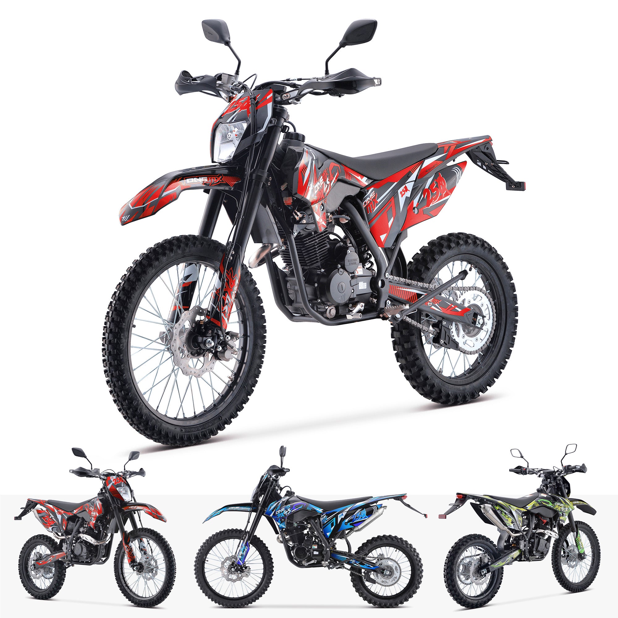 250cc 4-Stroke Petrol Motorbike | OneMX™ PX4S