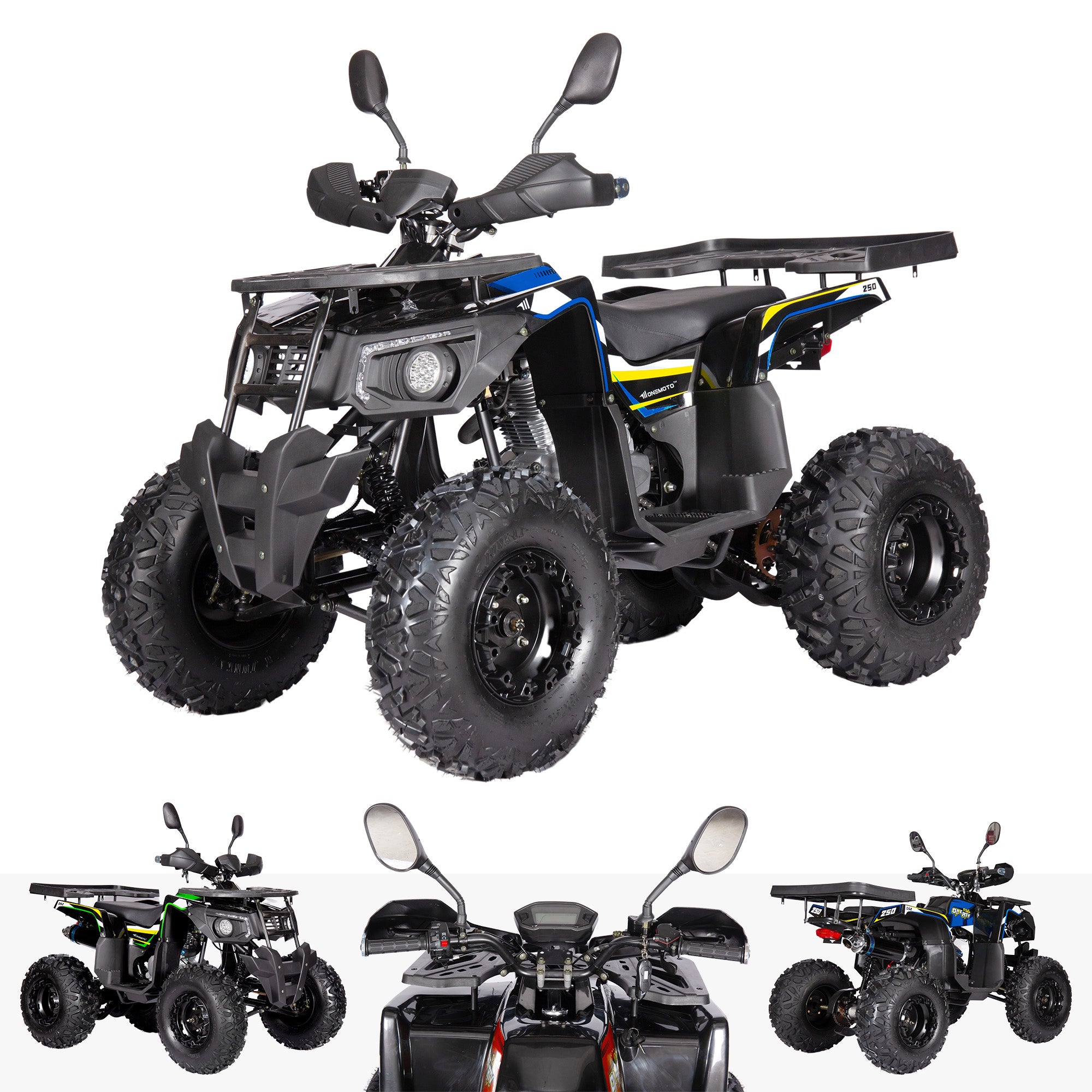 OneATV PX6S Quad ATV Fahrrad 250CC 4-Takt Benzinmotor
