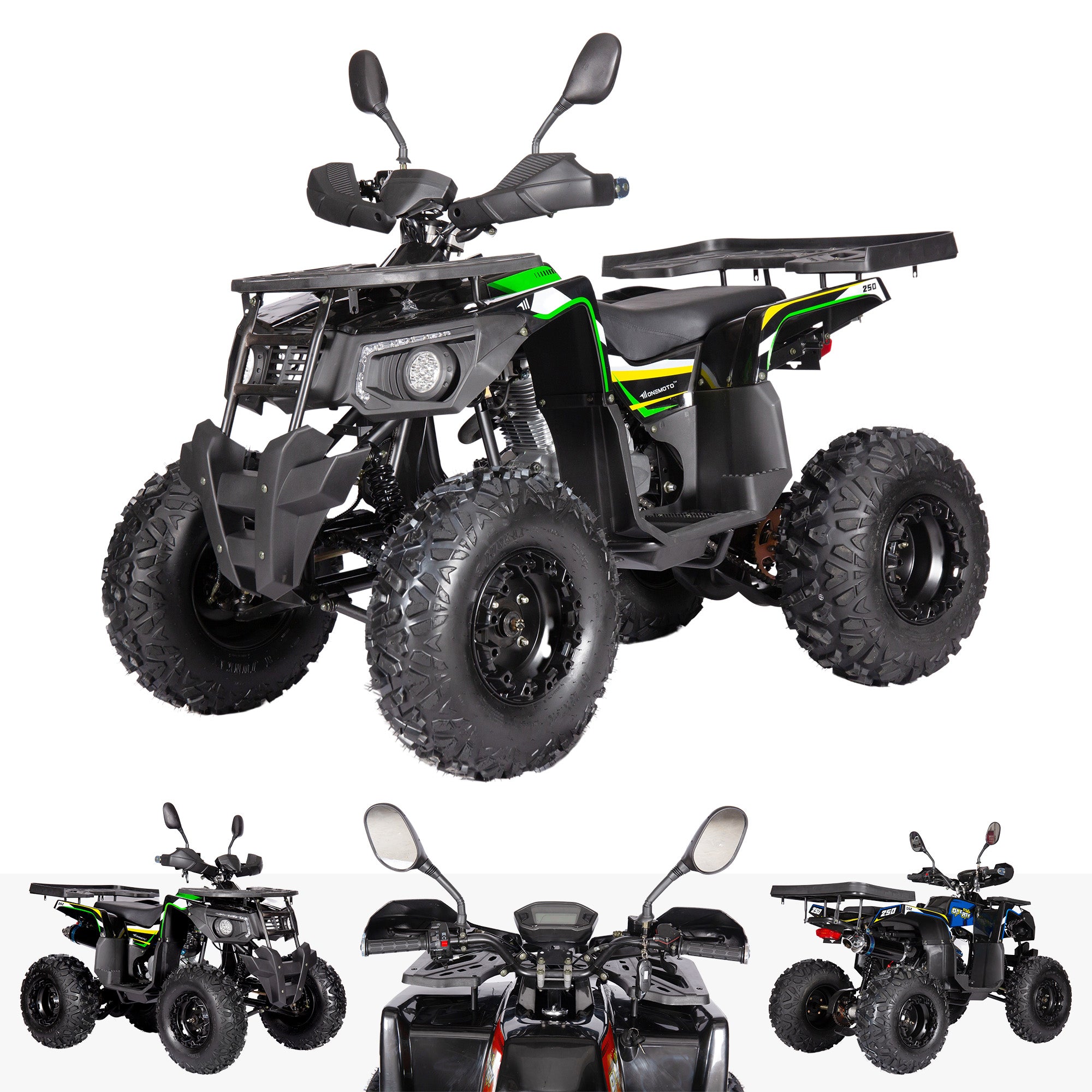 OneATV PX6S Quad ATV Fahrrad 250CC 4-Takt Benzinmotor