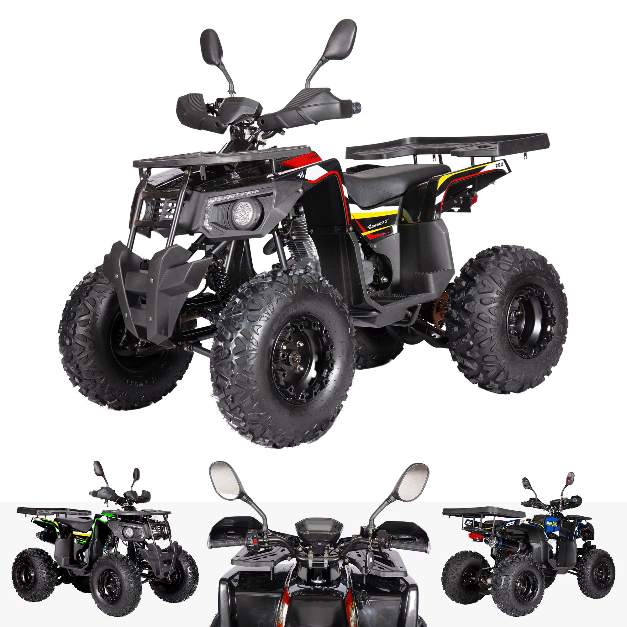 OneATV PX6S Quad ATV Fahrrad 250CC 4-Takt Benzinmotor