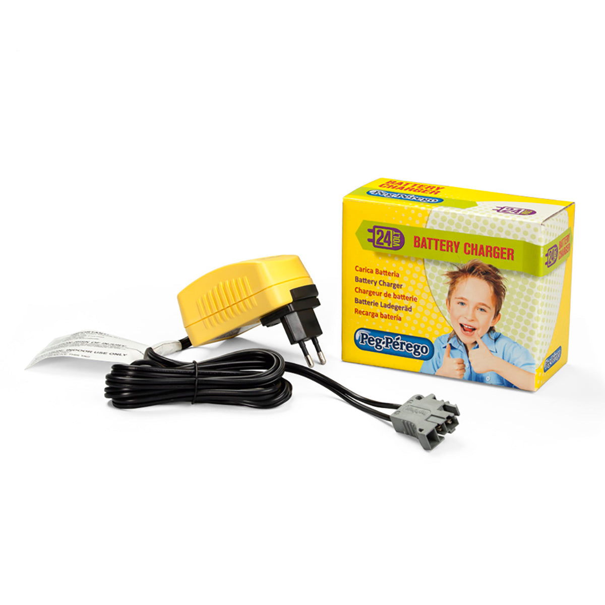 Peg Perego 24V Charger - Yellow