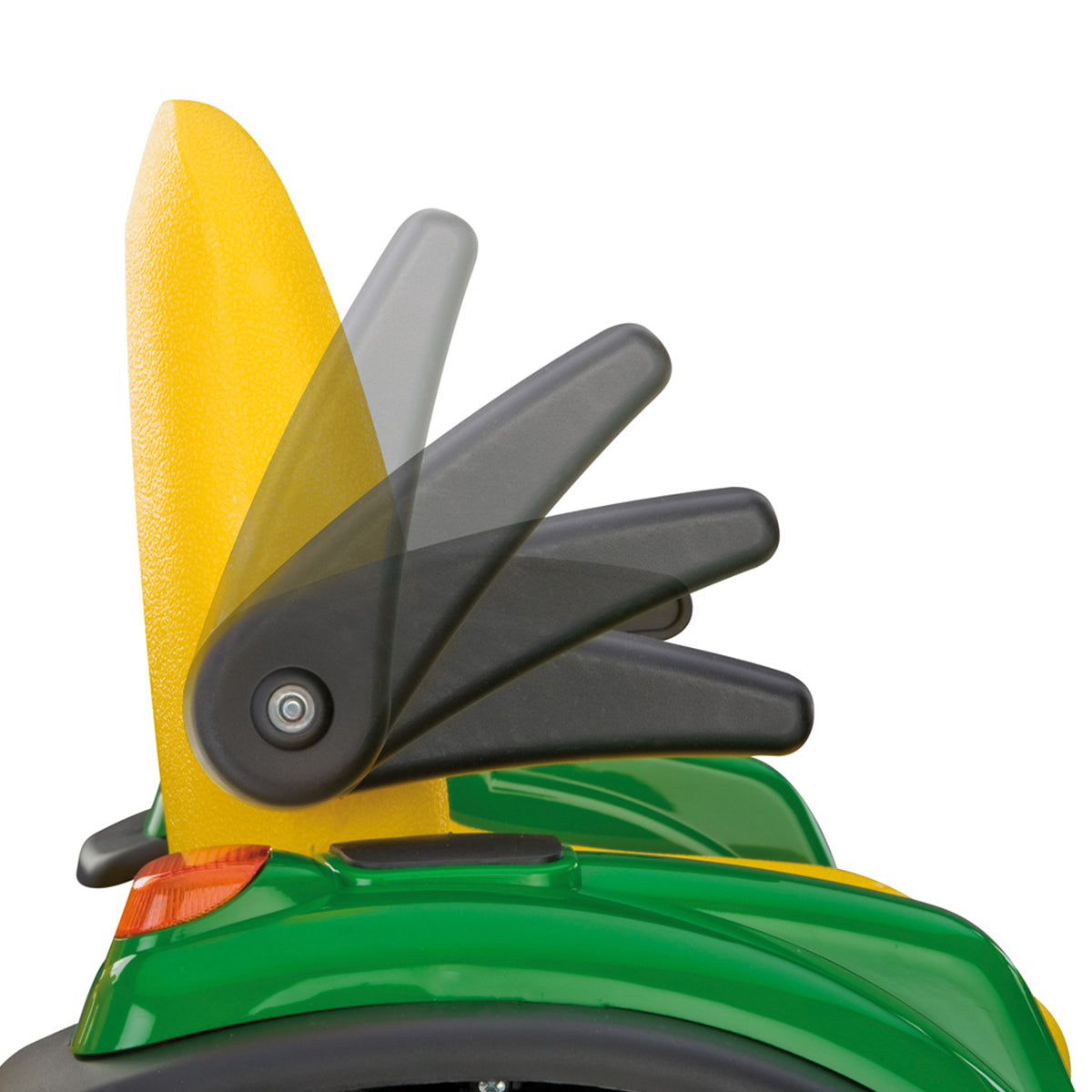 Peg Perego John Deere Ground Force with Trailer - Green & Yellow