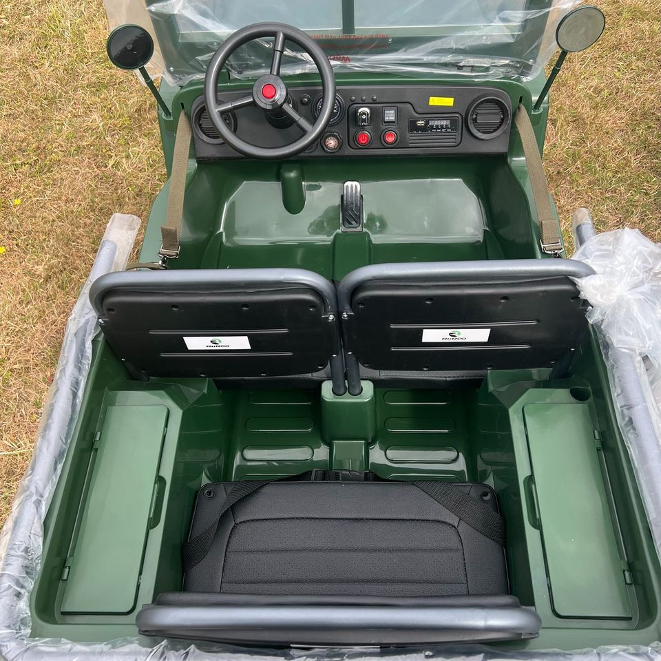 RiiRoo 24V 4WD Off-Road Army Jeep