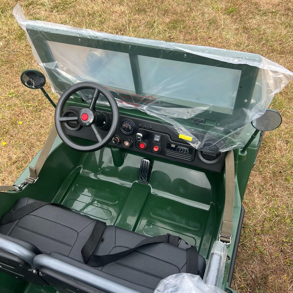 RiiRoo 24V 4WD Off-Road Army Jeep