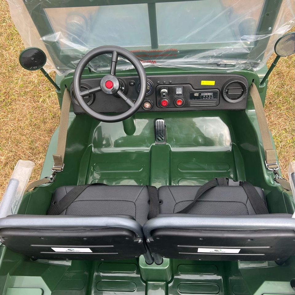 RiiRoo 24V 4WD Off-Road Army Jeep