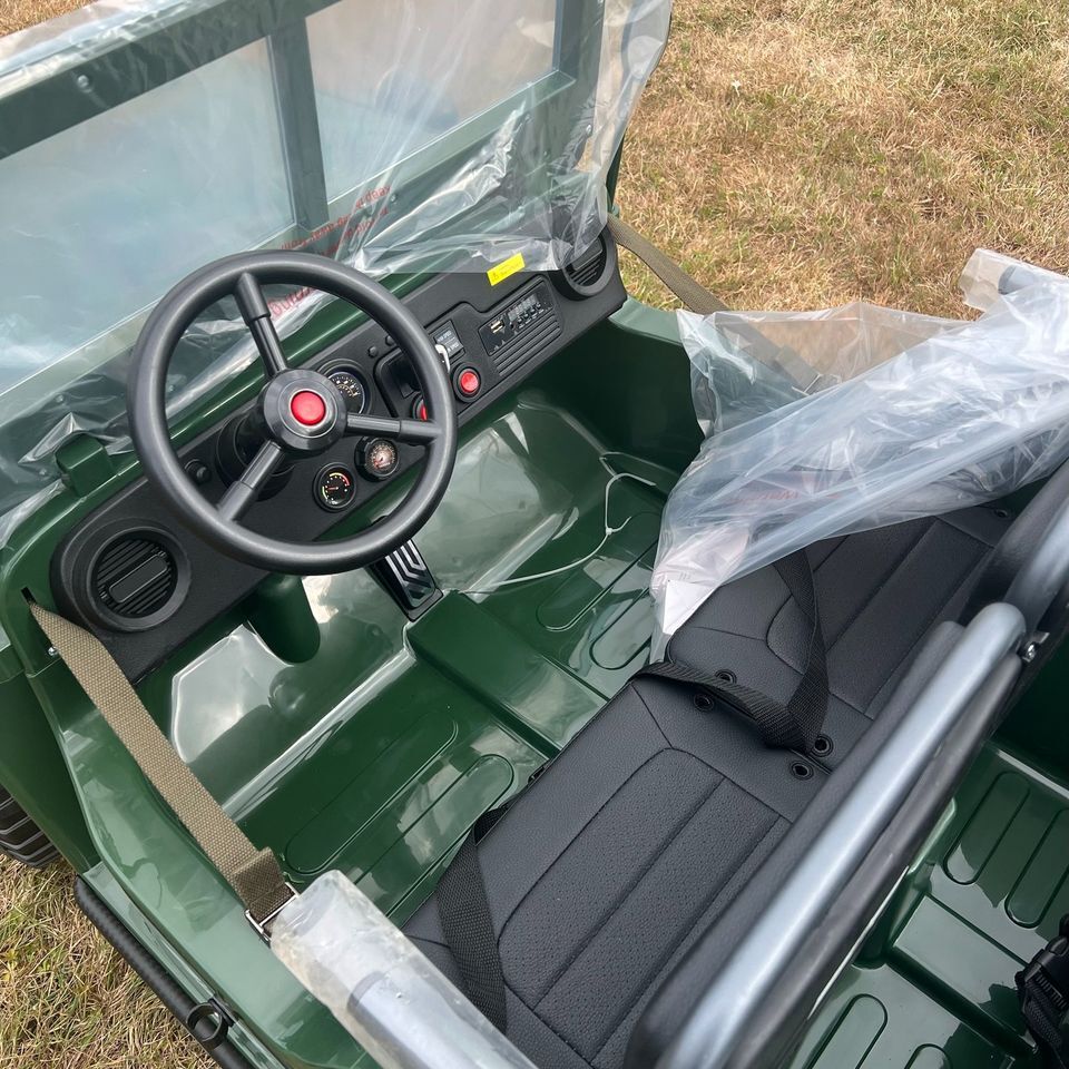 RiiRoo 24V 4WD Off-Road Army Jeep