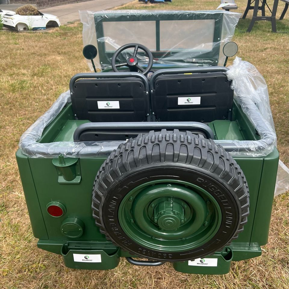 RiiRoo 24V 4WD Off-Road Army Jeep