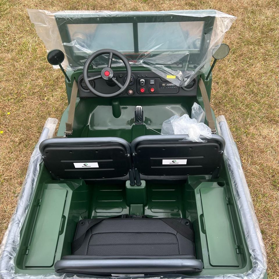RiiRoo 24V 4WD Off-Road Army Jeep