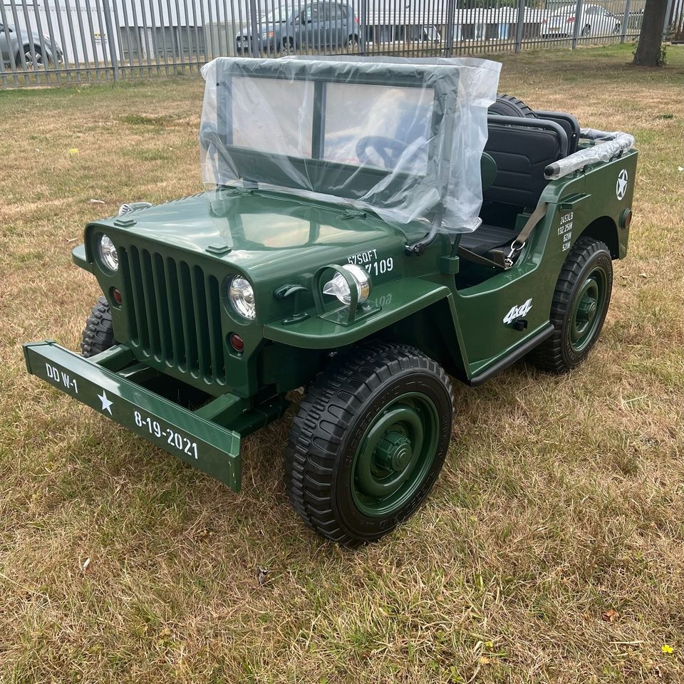 RiiRoo 24V 4WD Off-Road Army Jeep