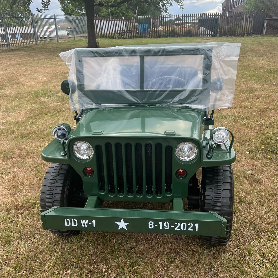 RiiRoo 24V 4WD Off-Road Army Jeep