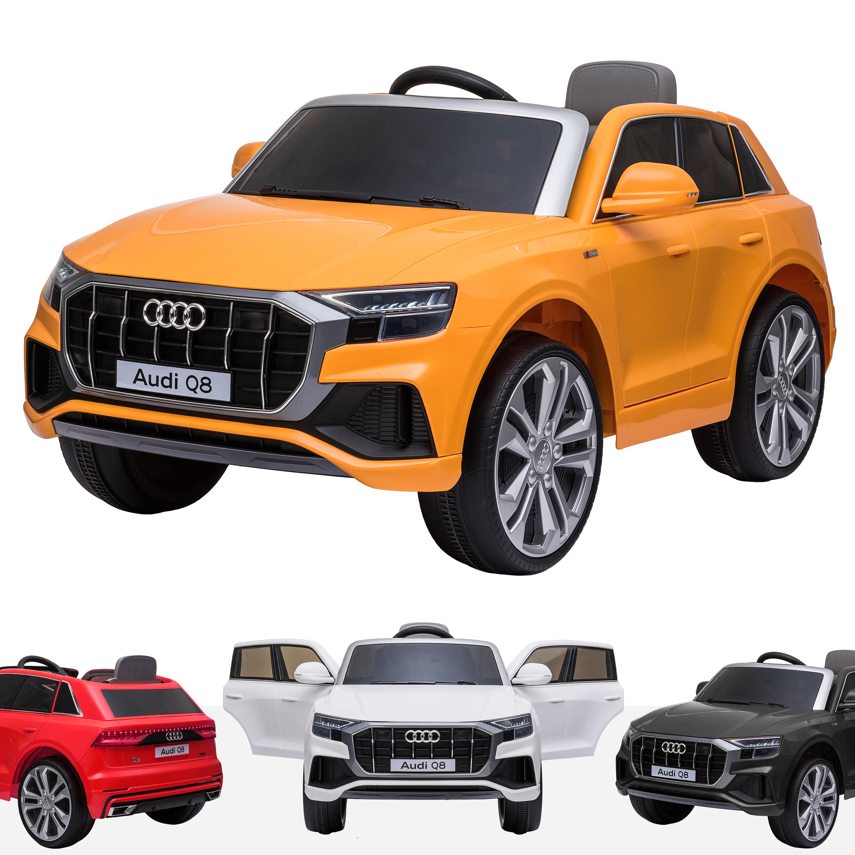 Audi Q8 S-Line – Lizenziert 12 V