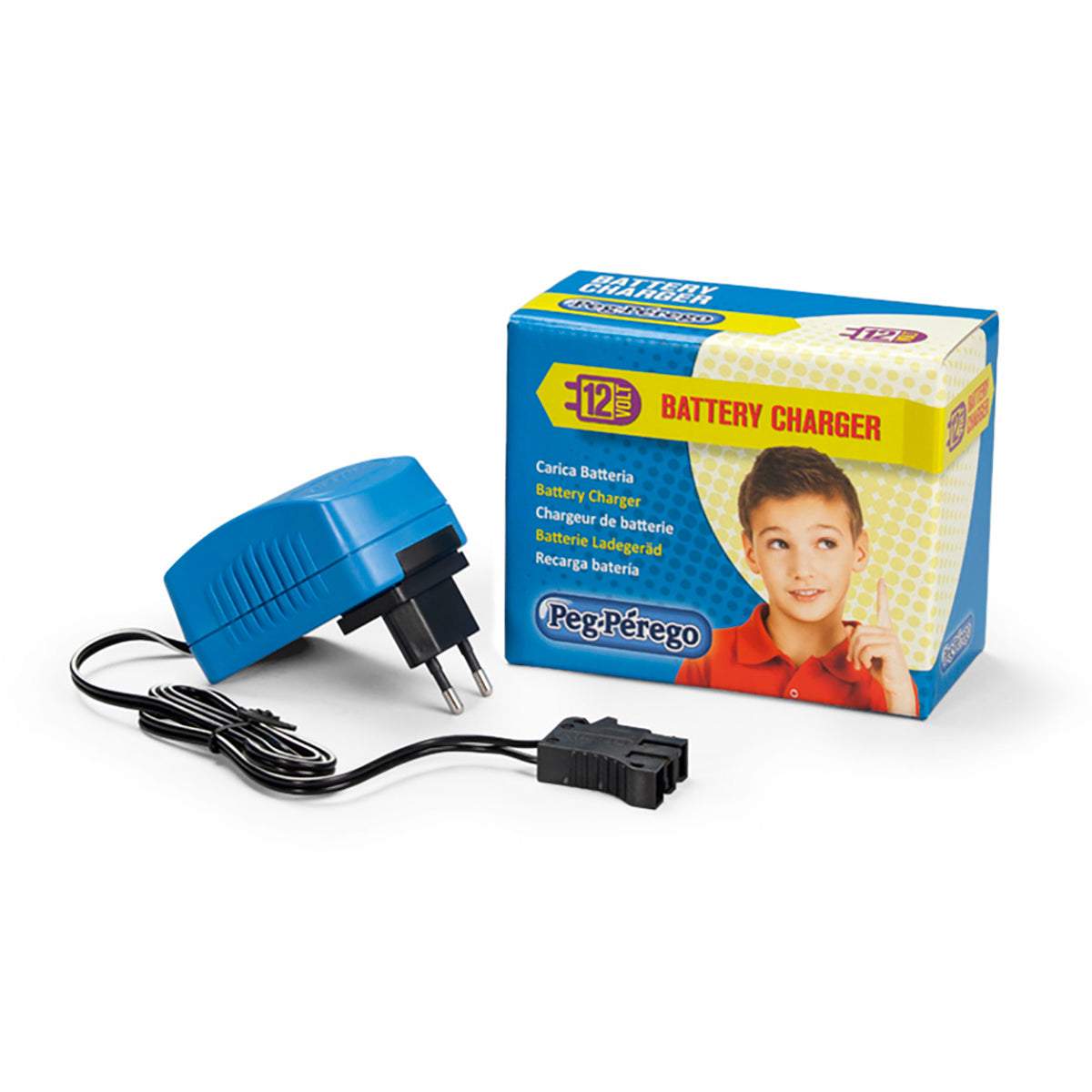 Peg Perego 12V Charger - Blue
