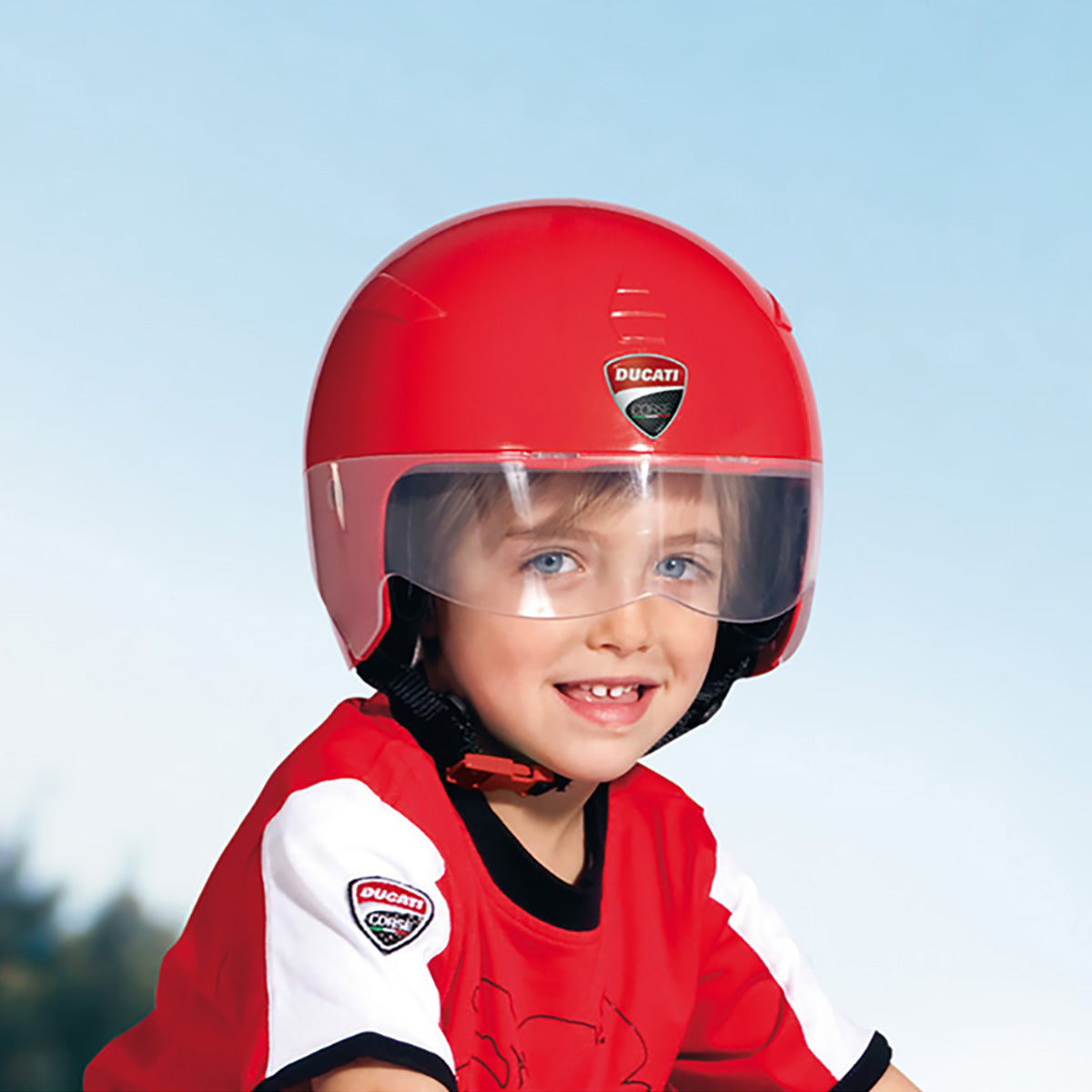 Peg Perego Ducati Casco Kids Helmet - Red
