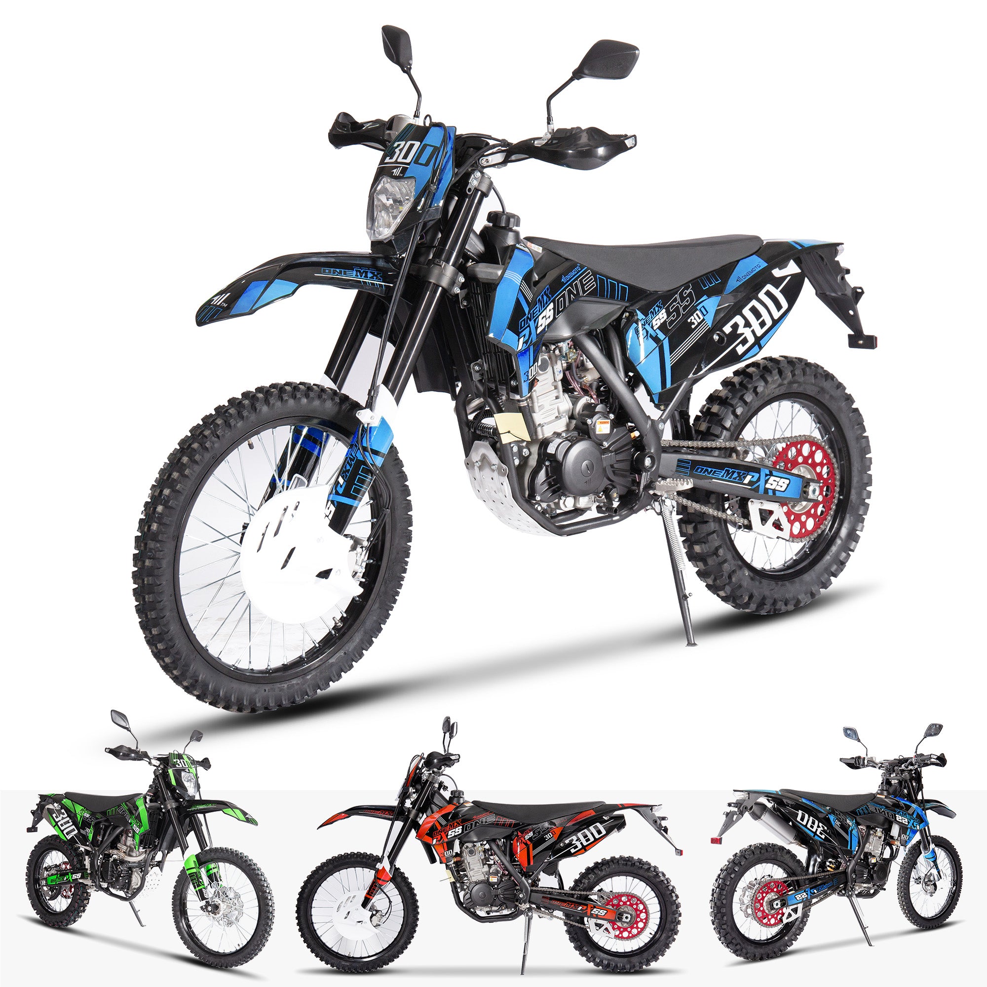 300cc 4-Stroke Petrol Motorbike | OneMX™ PX5S