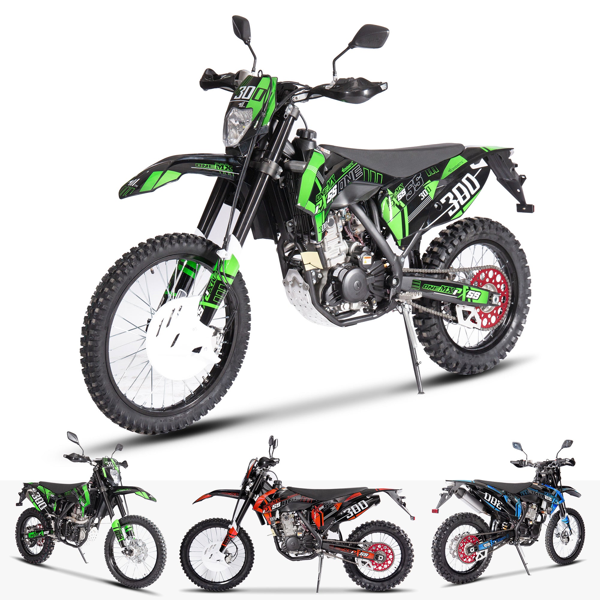 300cc 4-Stroke Petrol Motorbike | OneMX™ PX5S