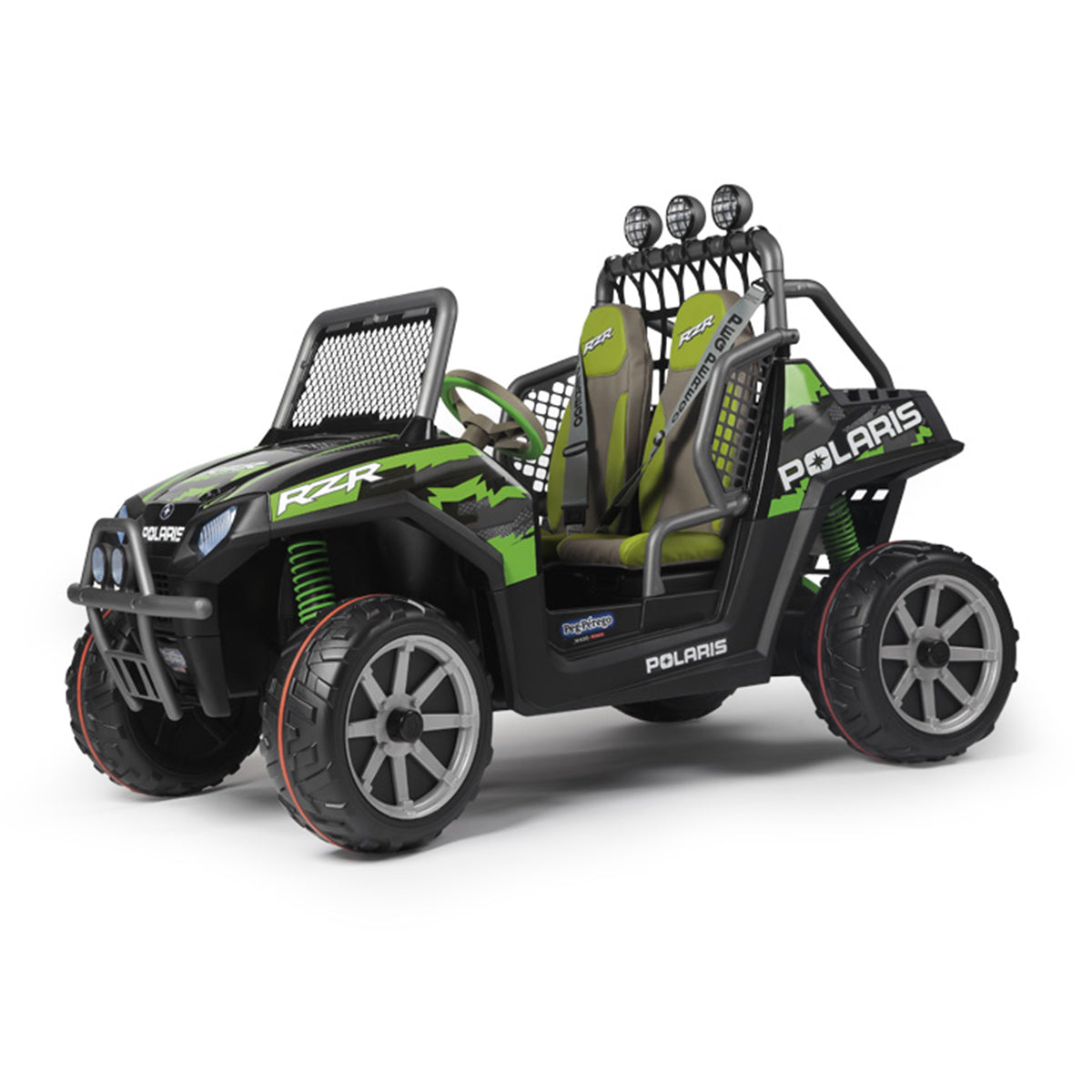 Peg Perego Polaris Ranger RZR - Green Shadow - Black & Green