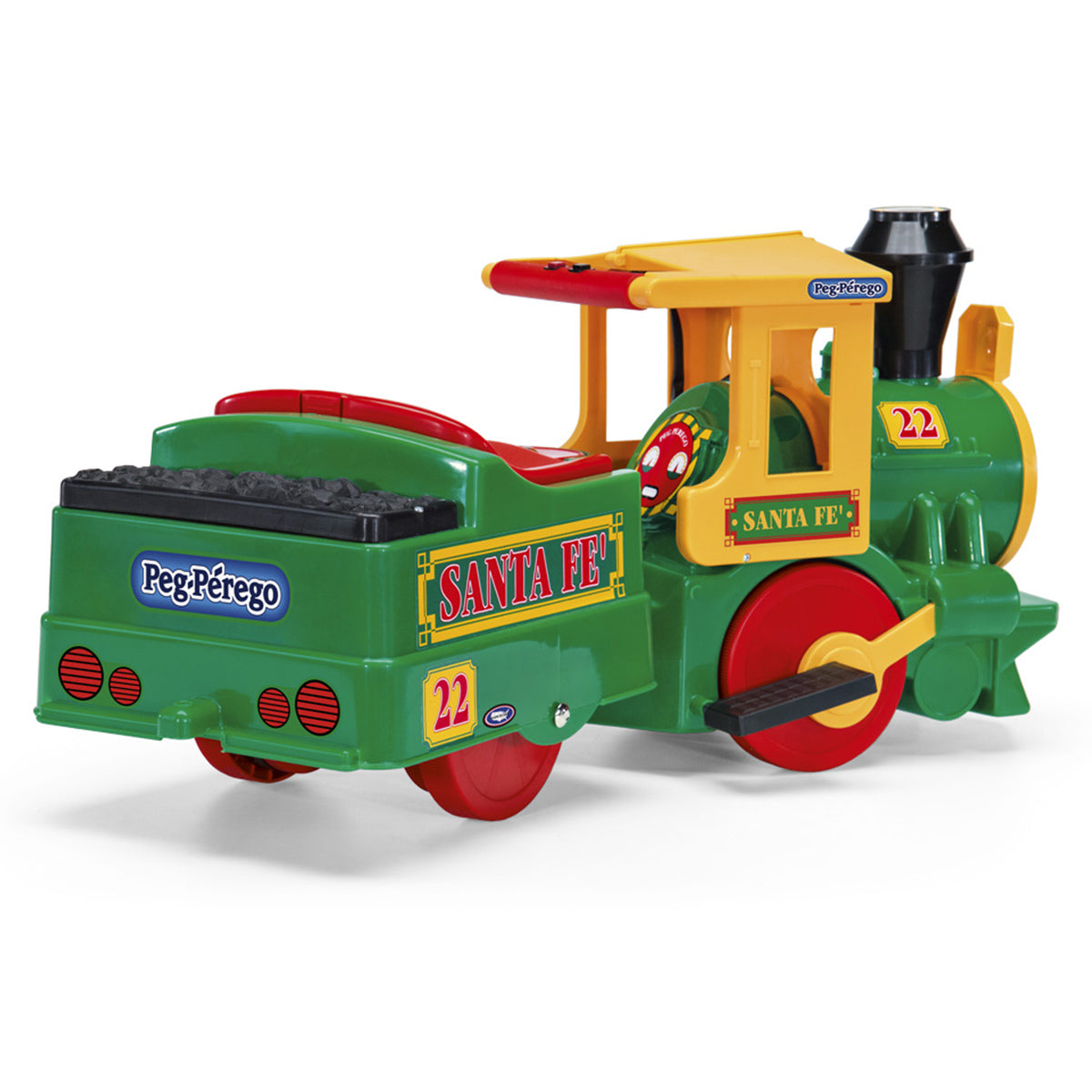 Peg Perego Santa FE Electric Train  - Multi-Colour