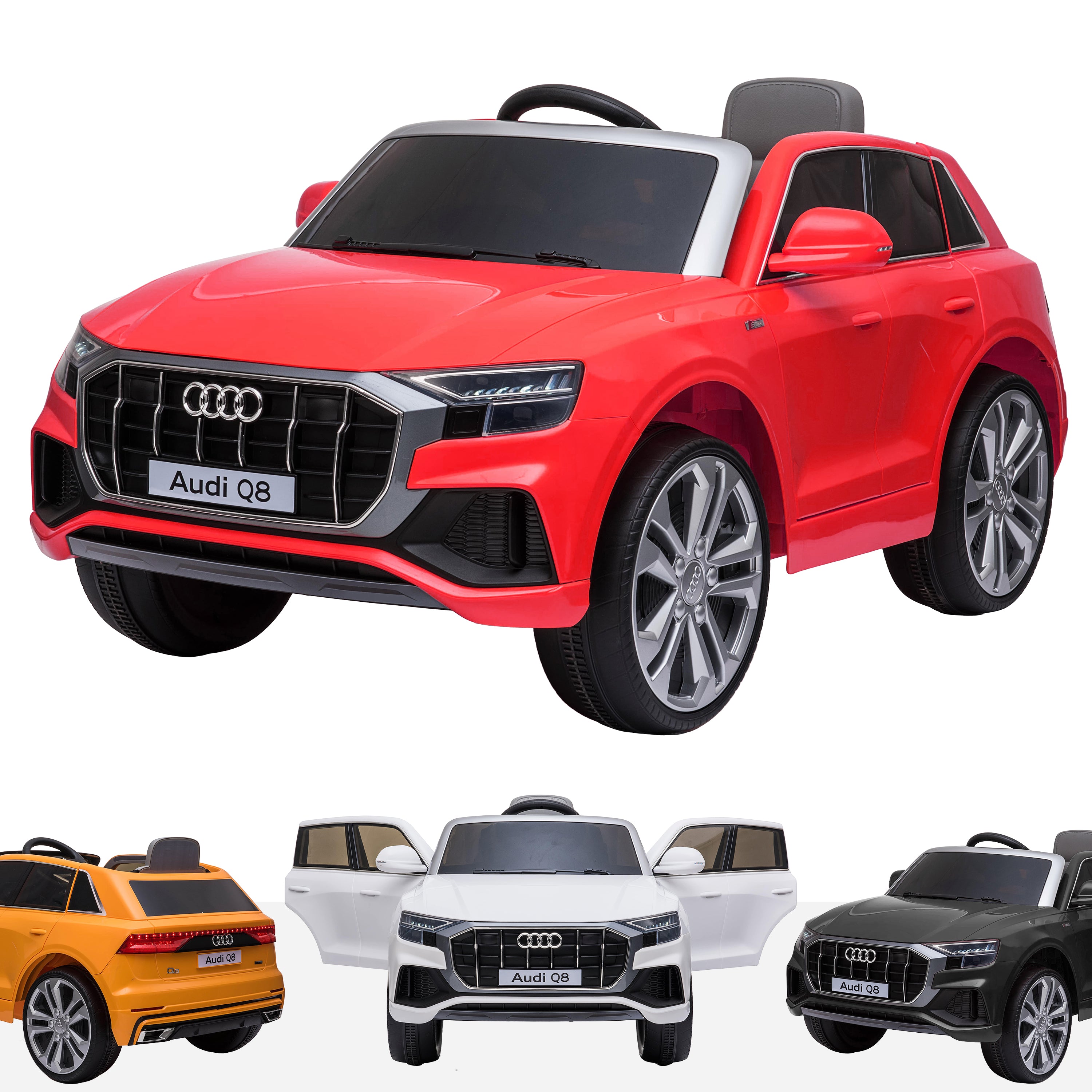 Audi Q8 S-Line – Lizenziert 12 V