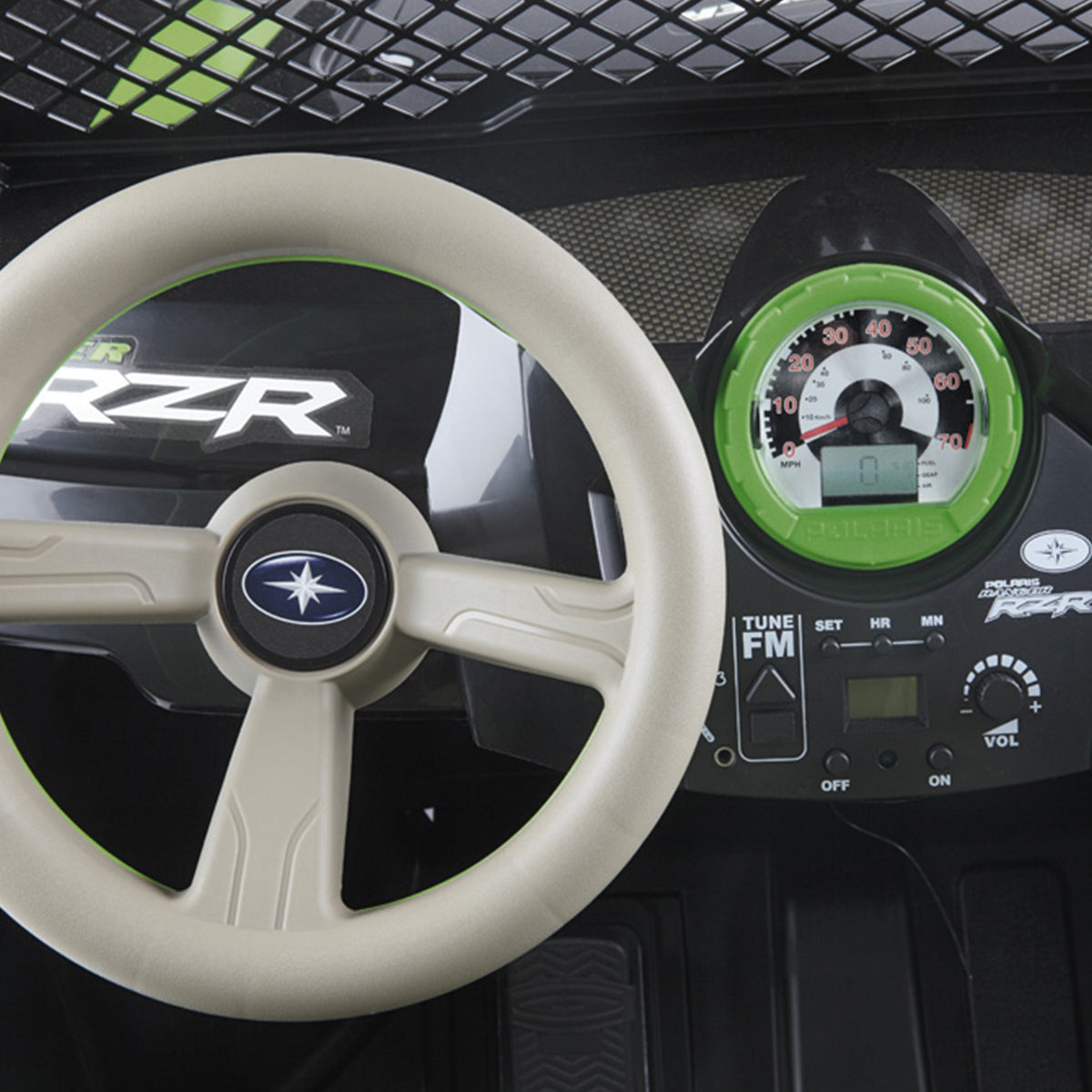 Peg Perego Polaris Ranger RZR - Green Shadow - Black & Green