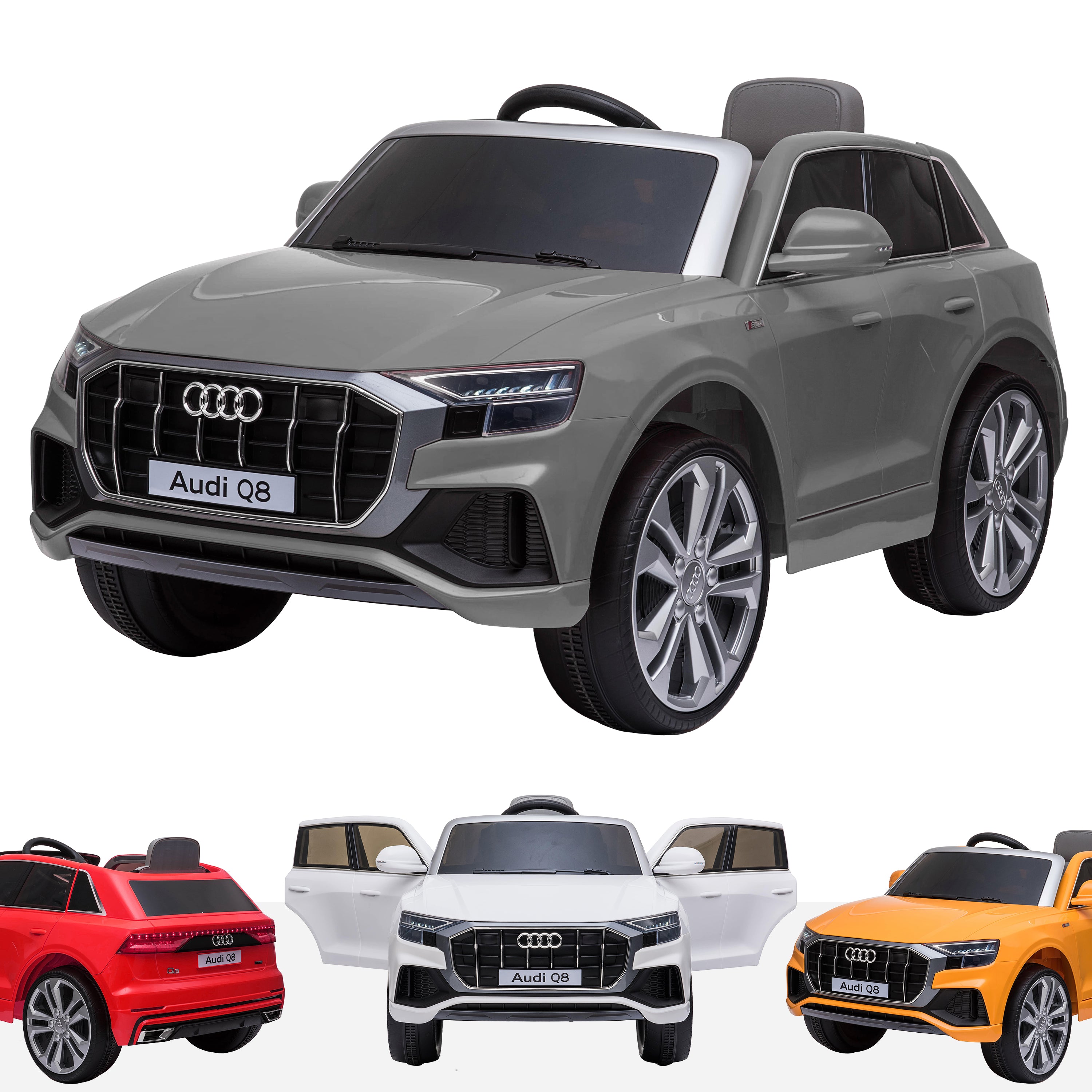 Audi Q8 S-Line – Lizenziert 12 V