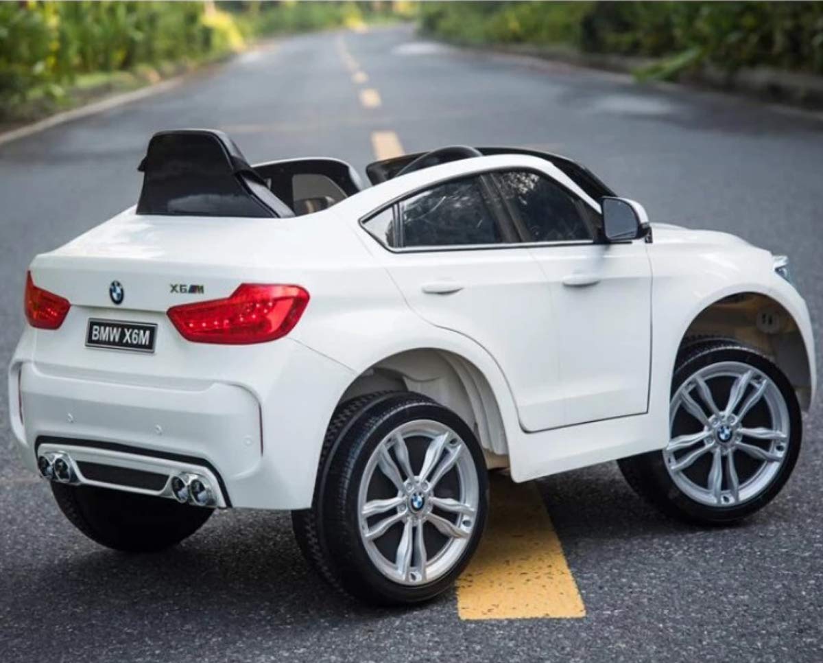 61wek1y h1l bmw x6m ride on car electric for kids 12v battery powered led lights music 1