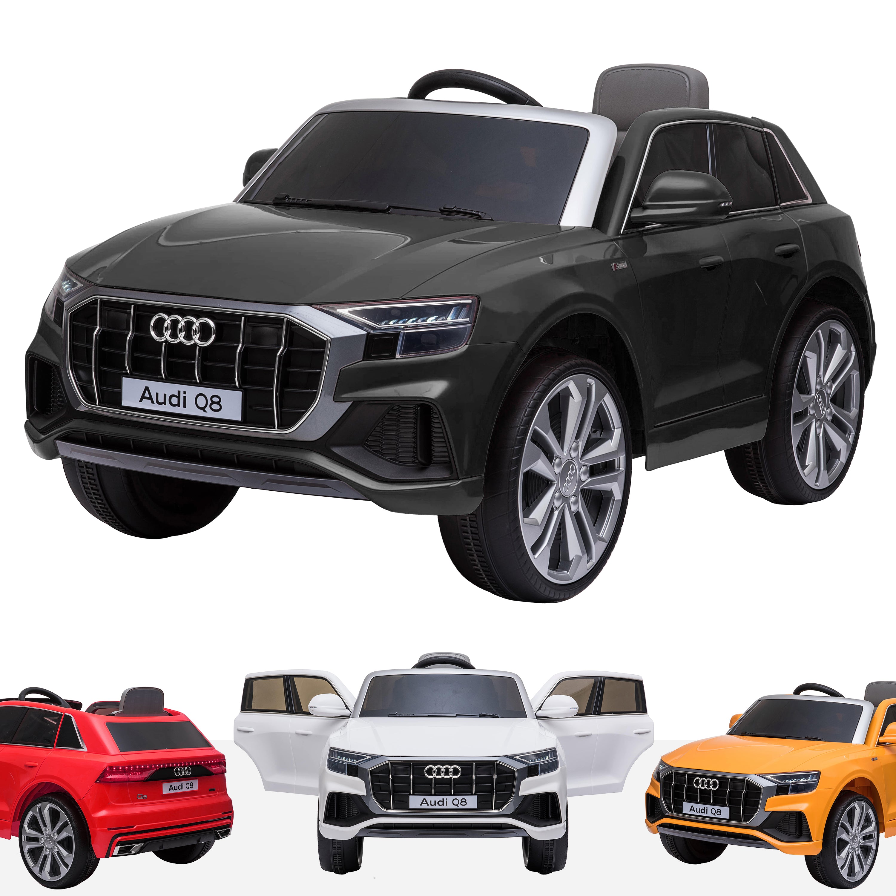 Audi Q8 S-Line – Lizenziert 12 V