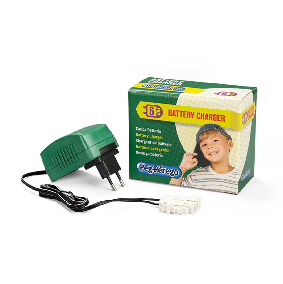 Peg Perego 6V Charger - Green
