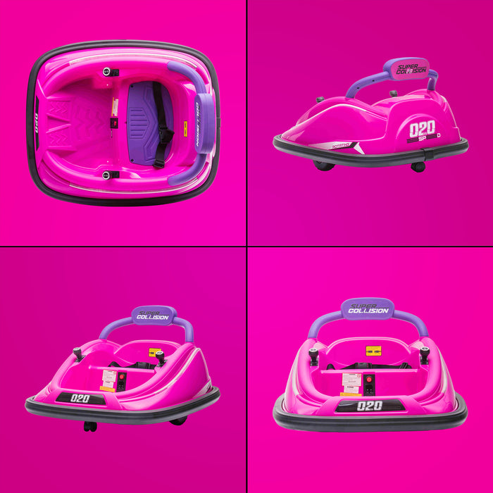 Kids-12V-Electric-Ride-on-Bumper-Car-Battery-Ride-on-Pink Collage.jpg