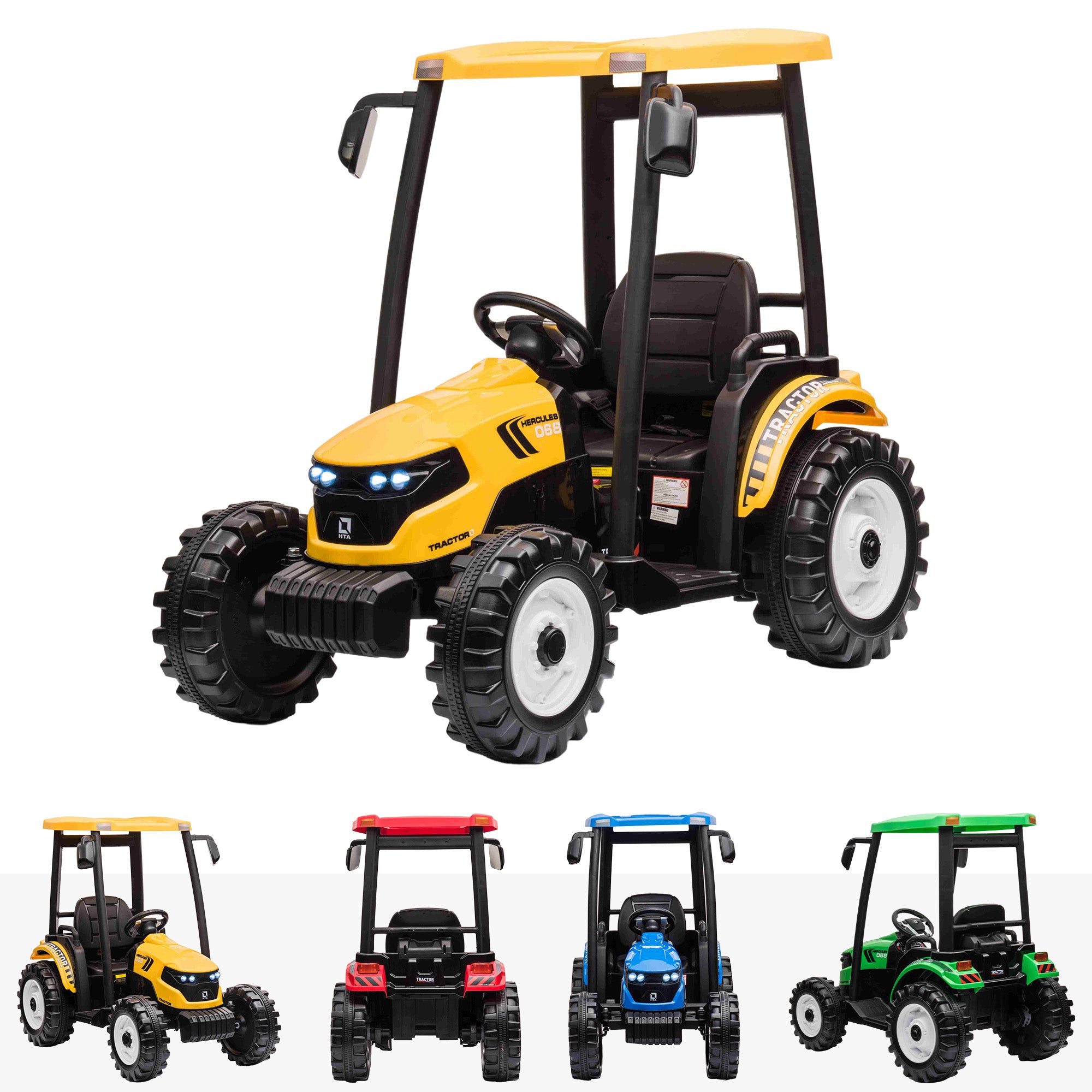 Battery ride on tractor on sale